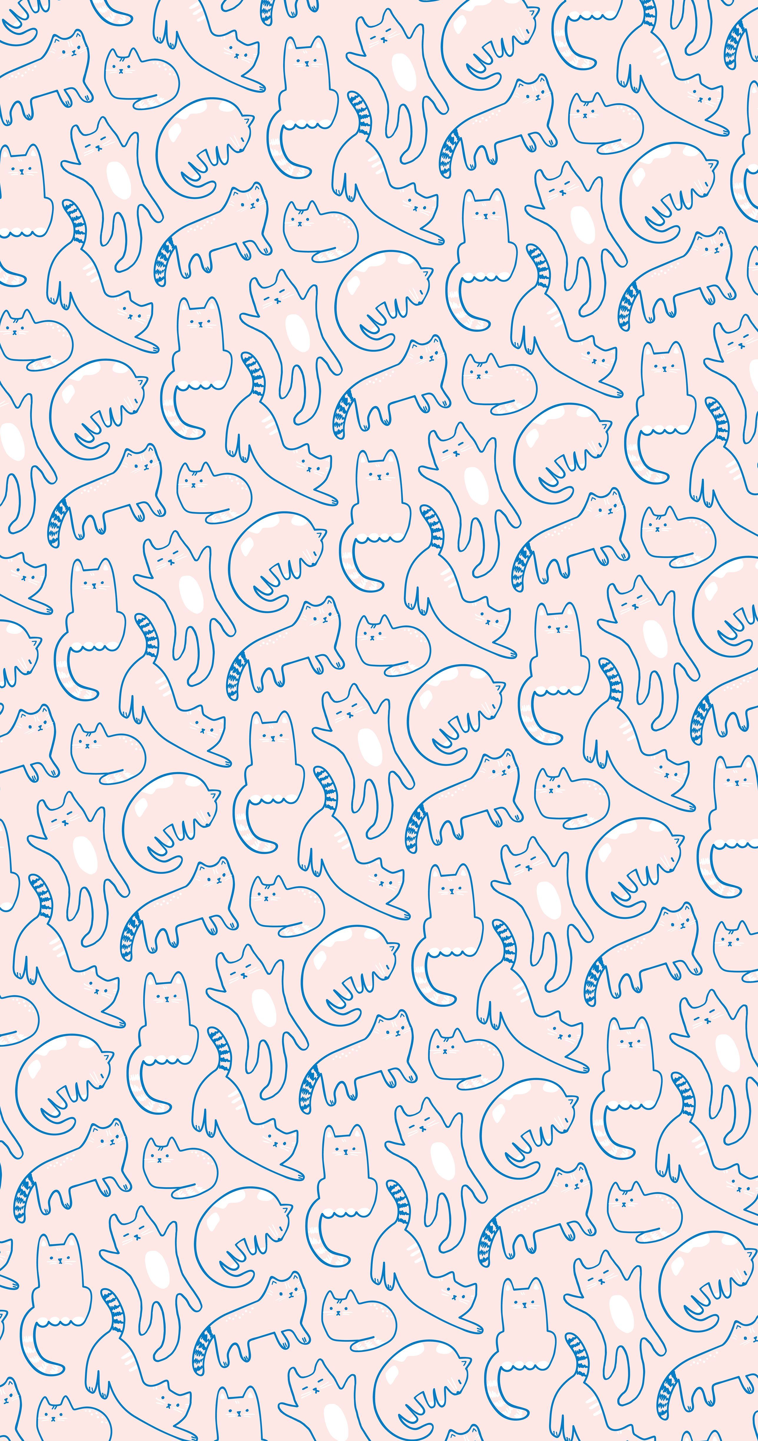 Cat Print Wallpapers