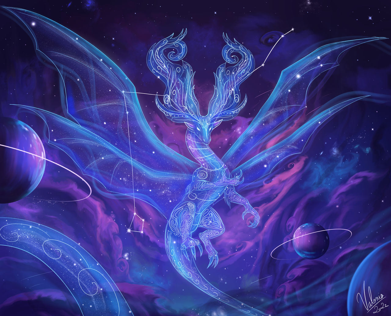 Celestial Dragon Art Wallpapers