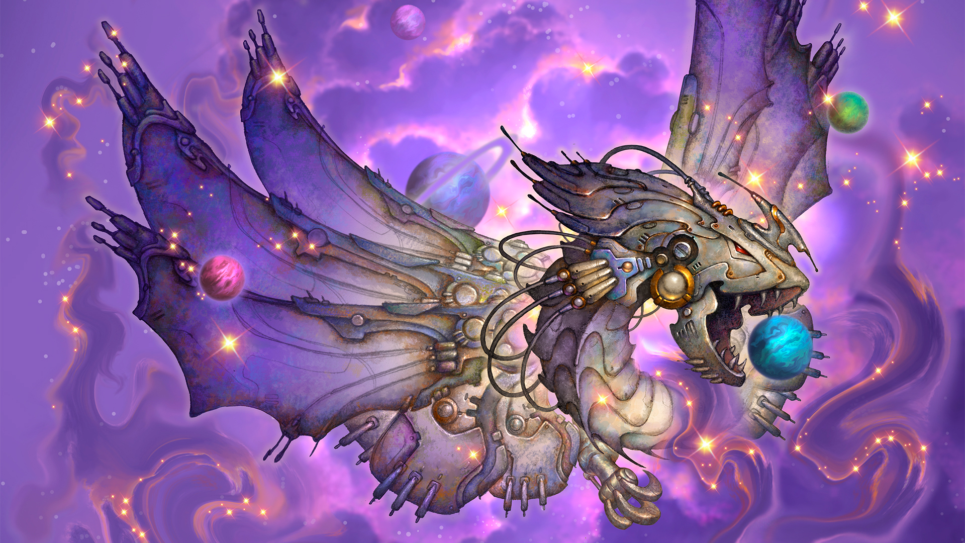 Celestial Dragon Art Wallpapers