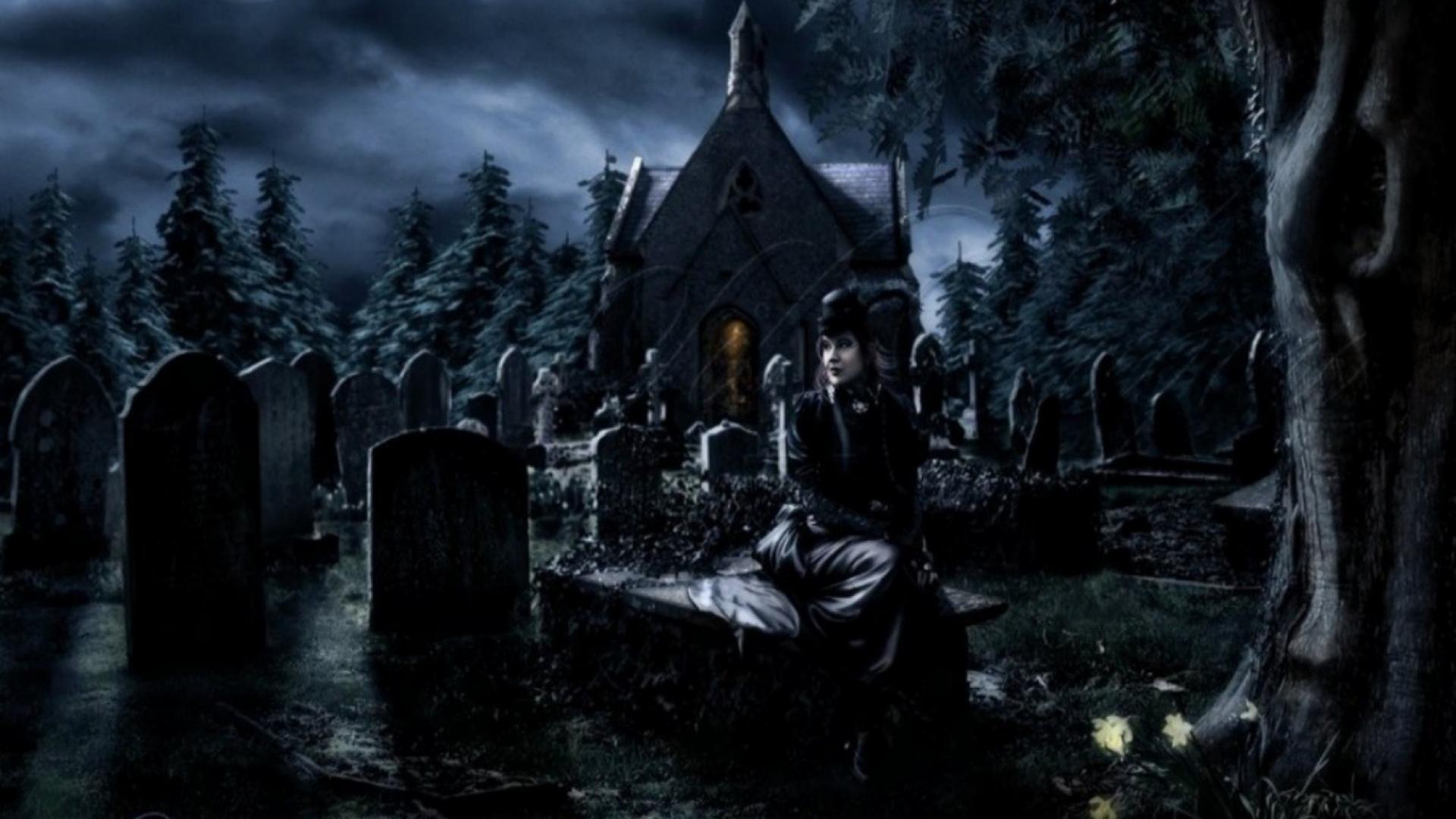 Cemetery Backdrop Wallpapers