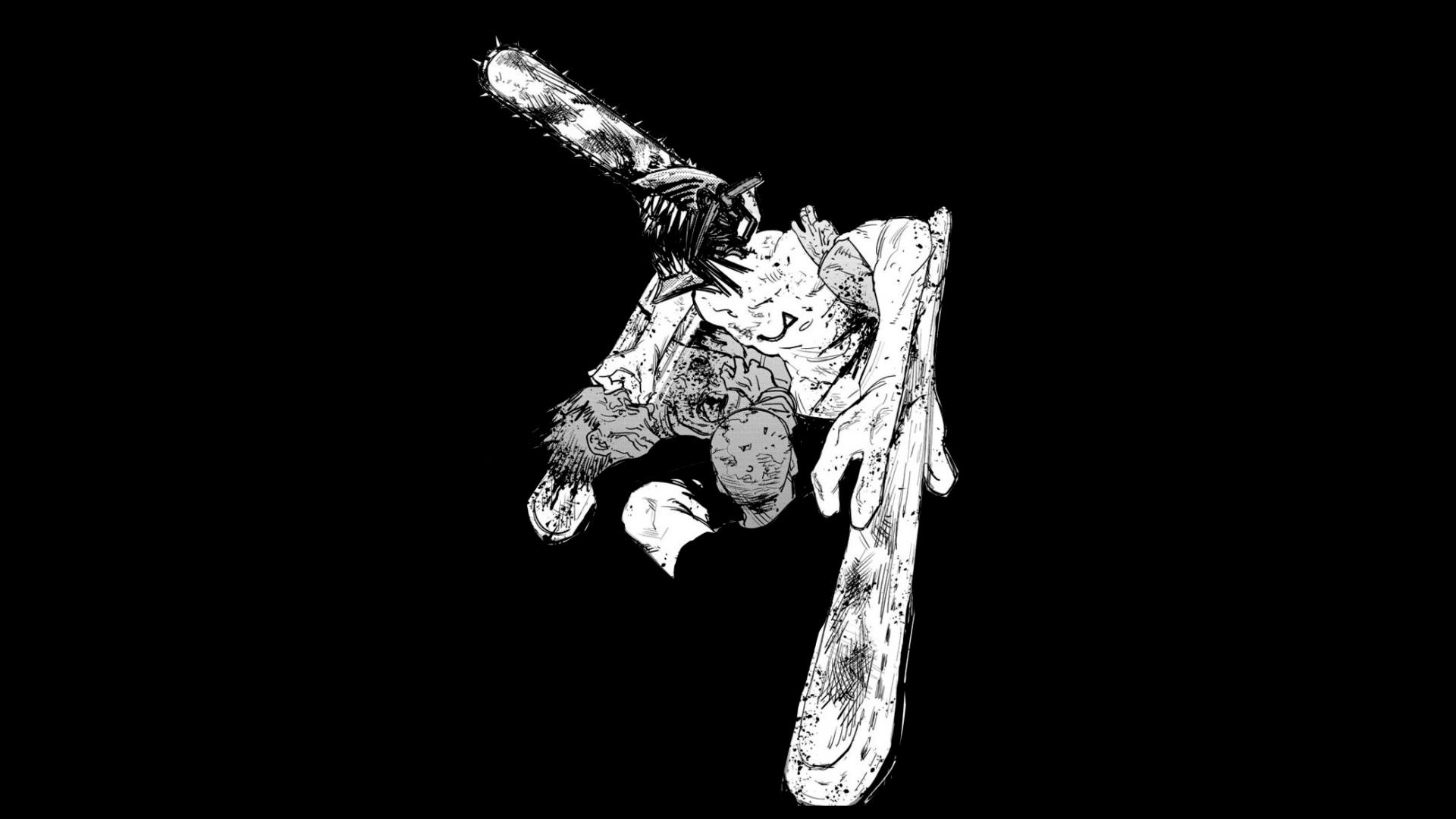 Chainsaw Man Panels Wallpapers