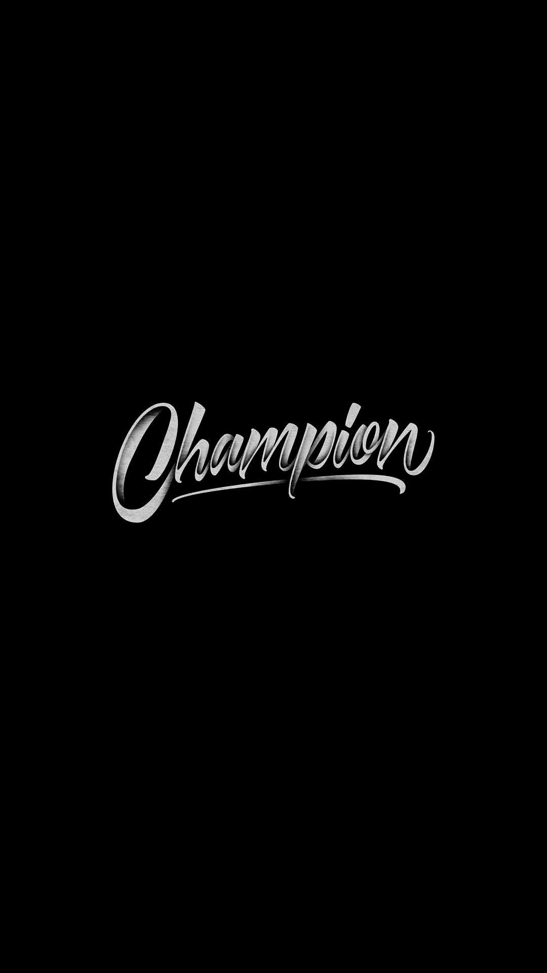 Champion Black Wallpapers