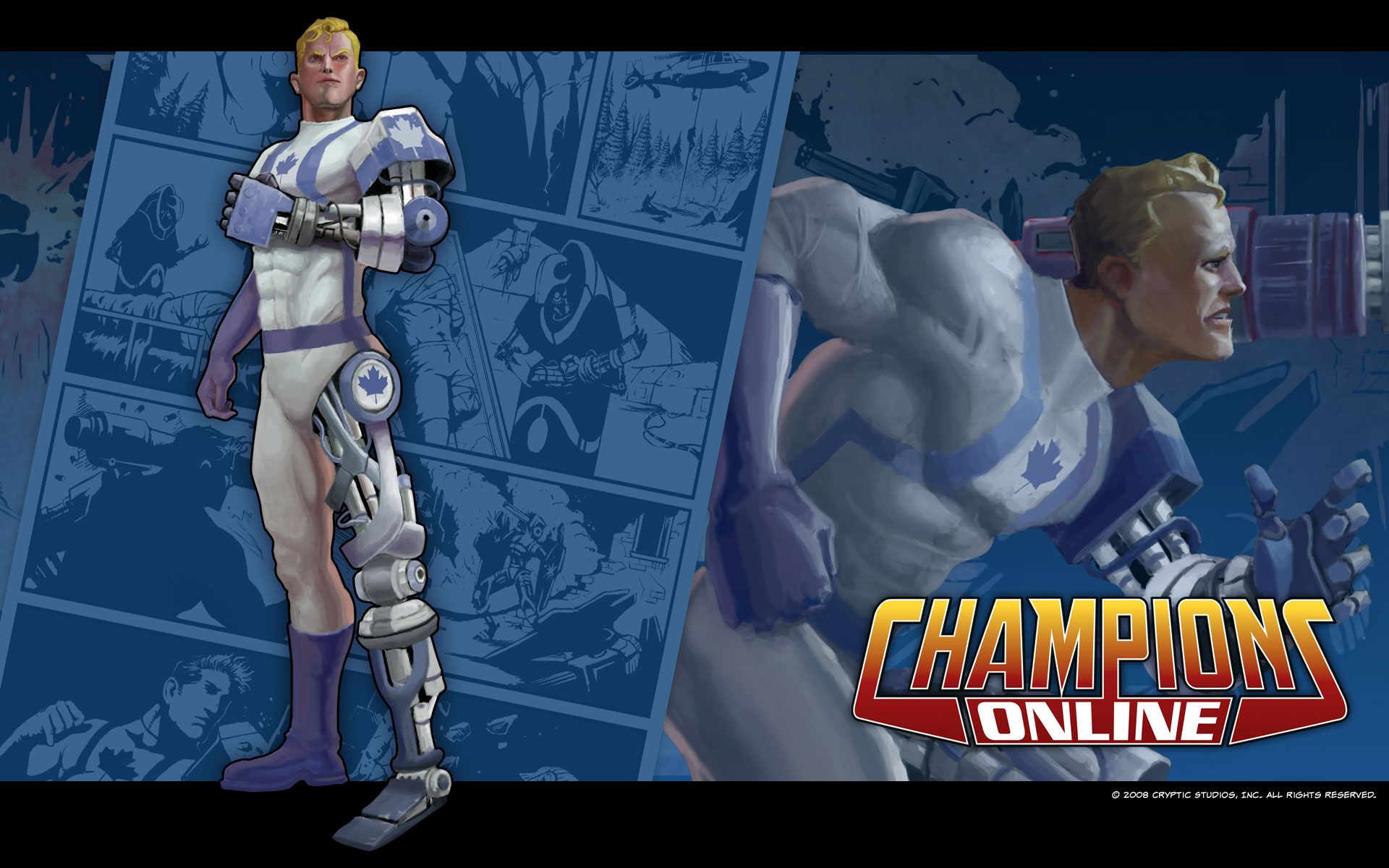 Champions Online Art Wallpapers