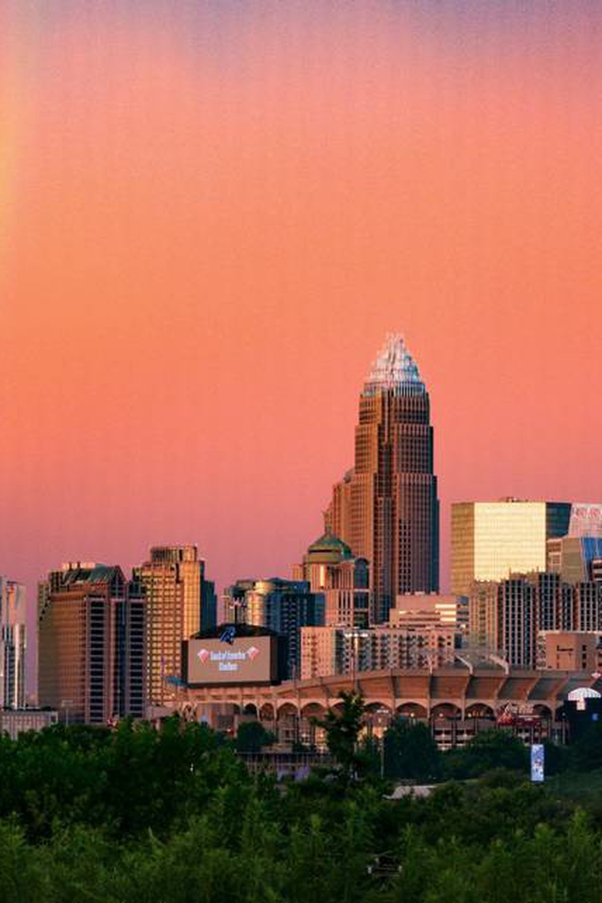 Charlotte Skyline Iphone Wallpapers