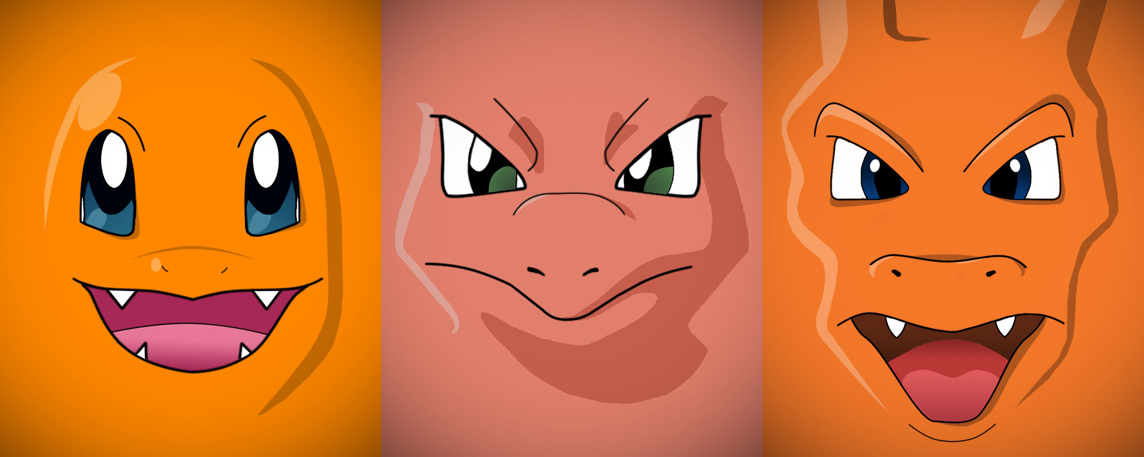 Charmander Charmeleon Charizard Wallpapers