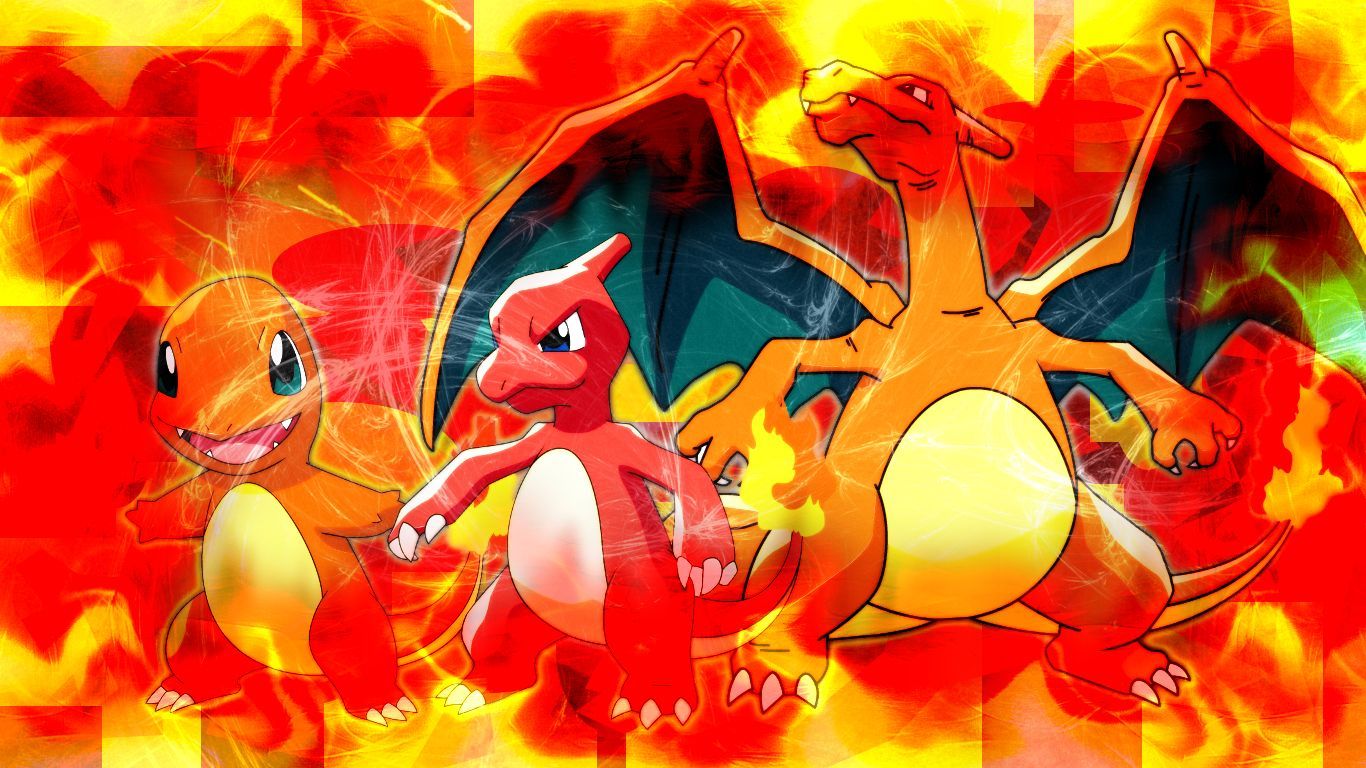 Charmander Charmeleon Charizard Wallpapers