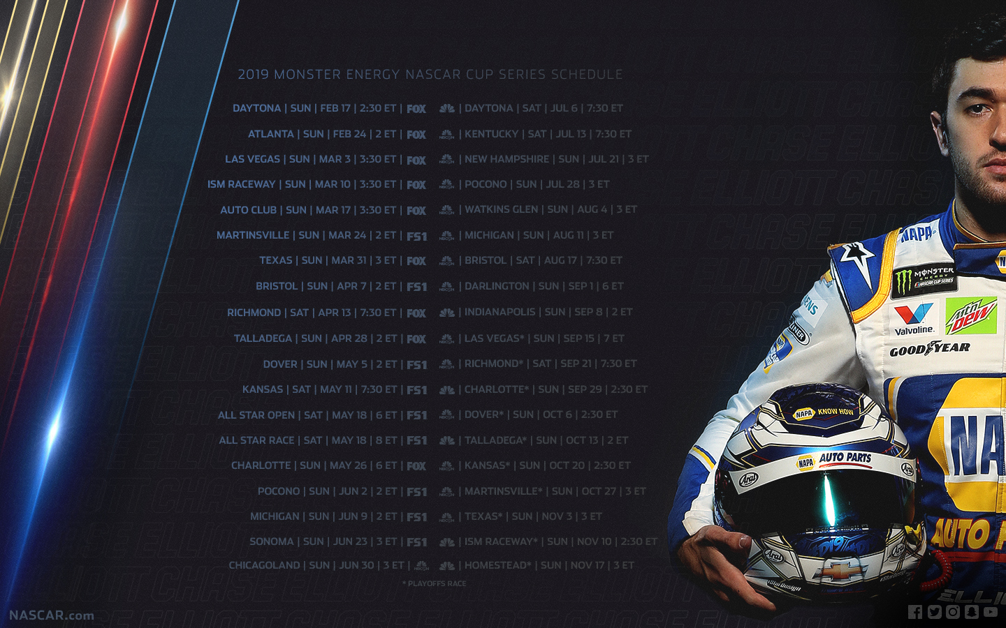 Chase Elliott Wallpapers