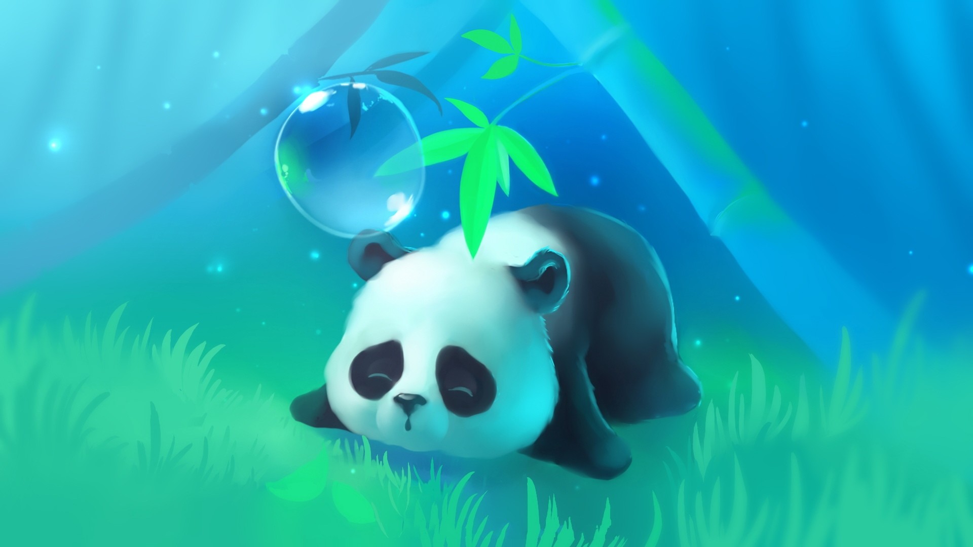 Chibi Kawaii Panda Wallpapers