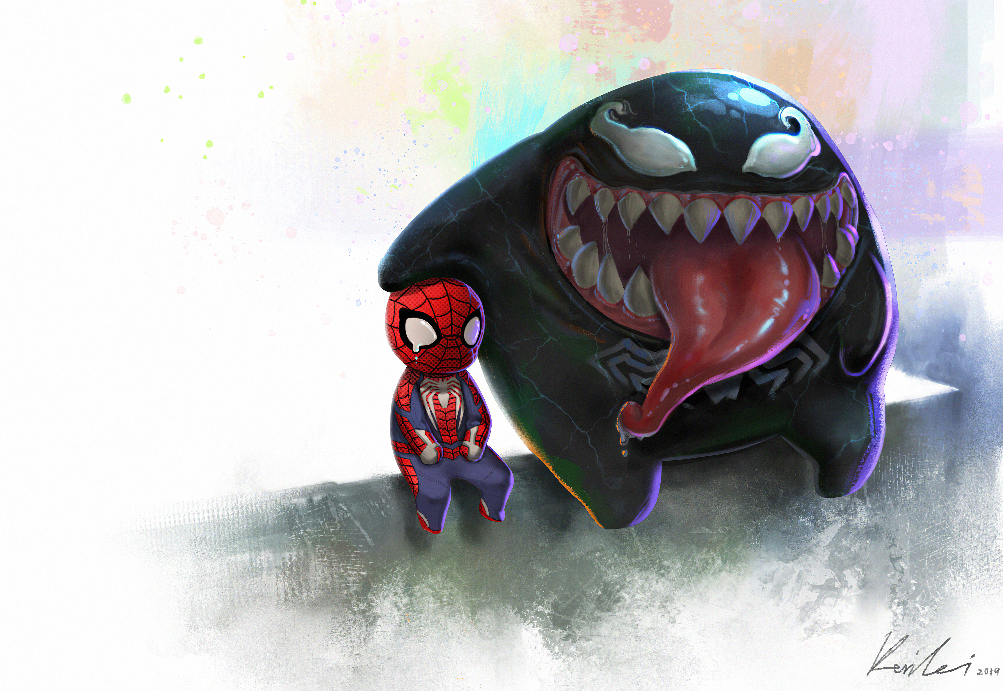 Chibi Spiderman Wallpapers