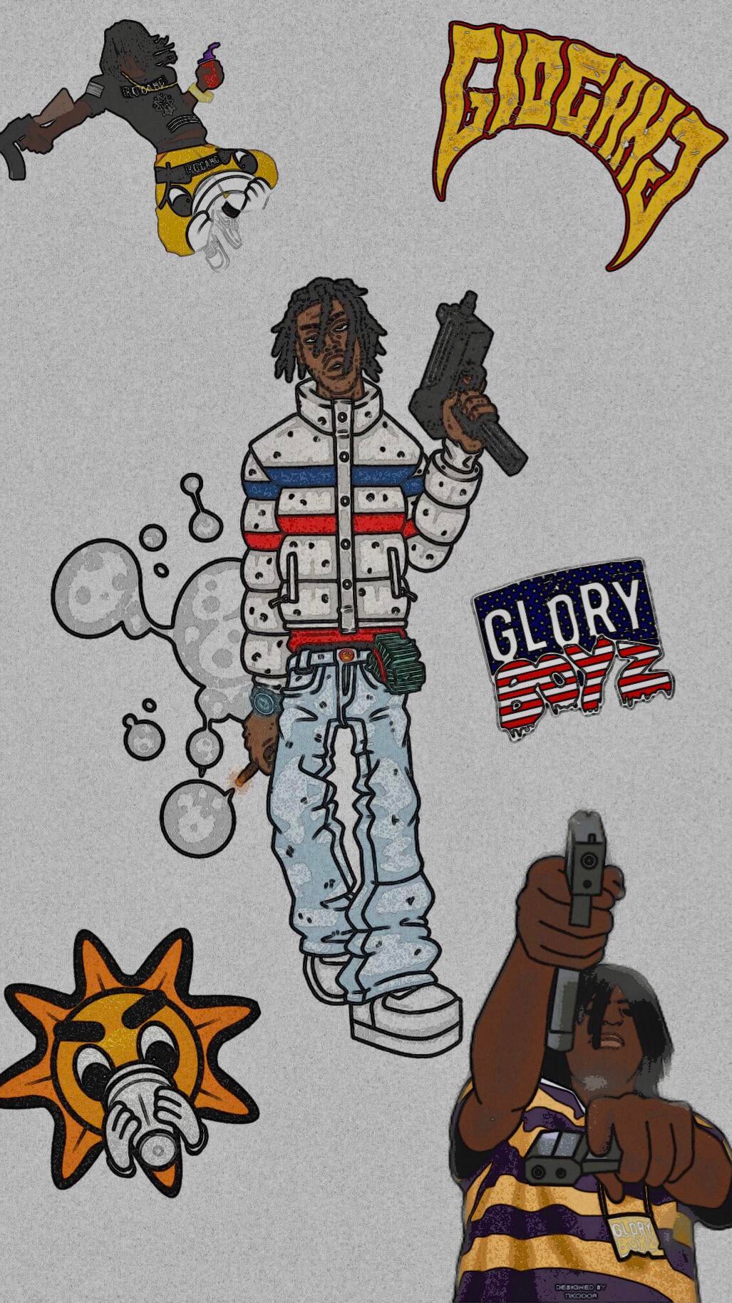 Chief Keef Cartoon Wallpapers