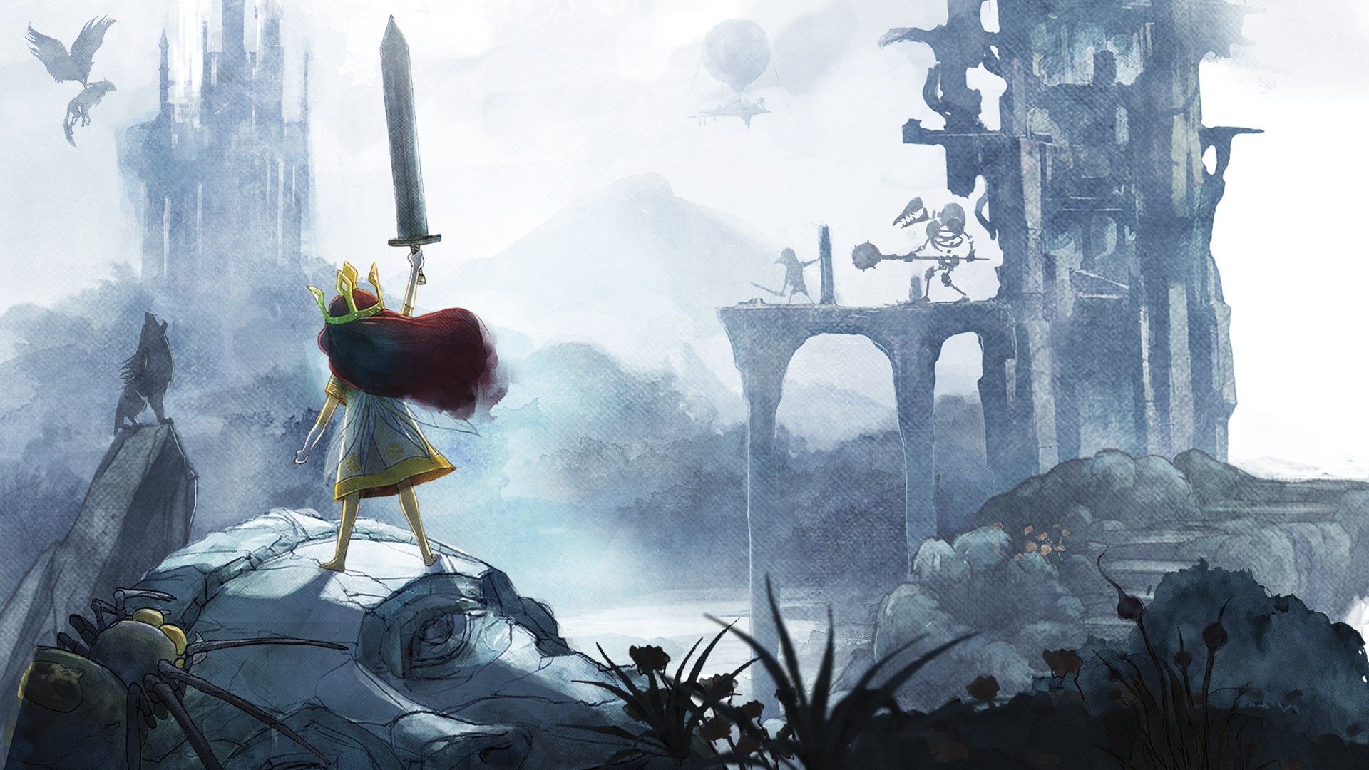 Child Of Light 1920X1080 Wallpapers