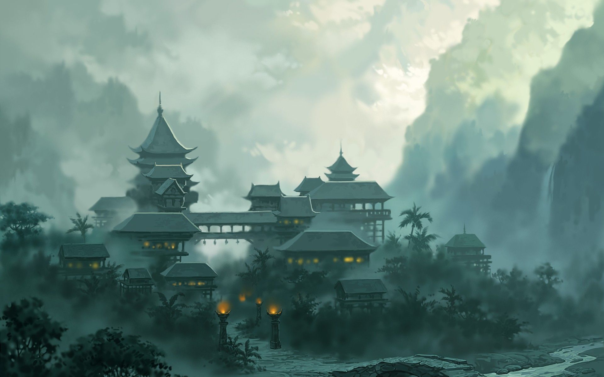 Chinese House Wallpapers