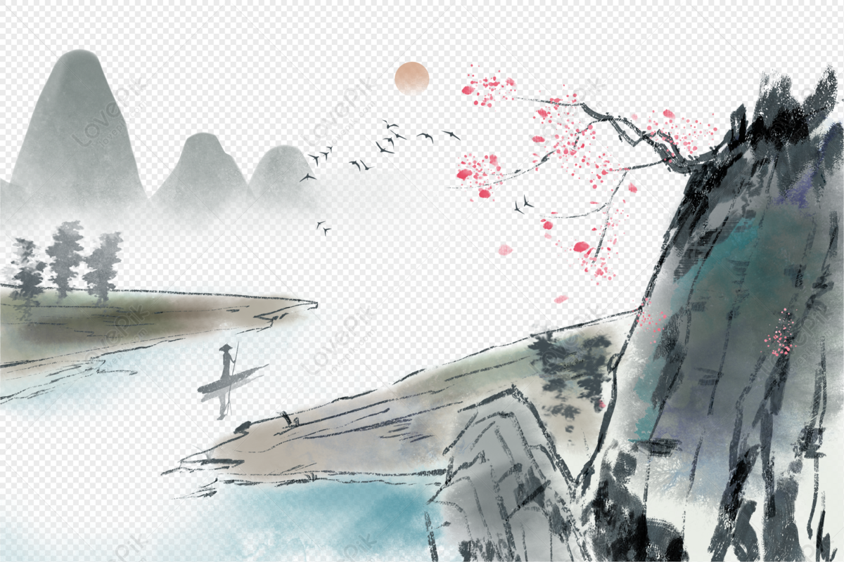 Chinese Landscape Painting Wallpapers