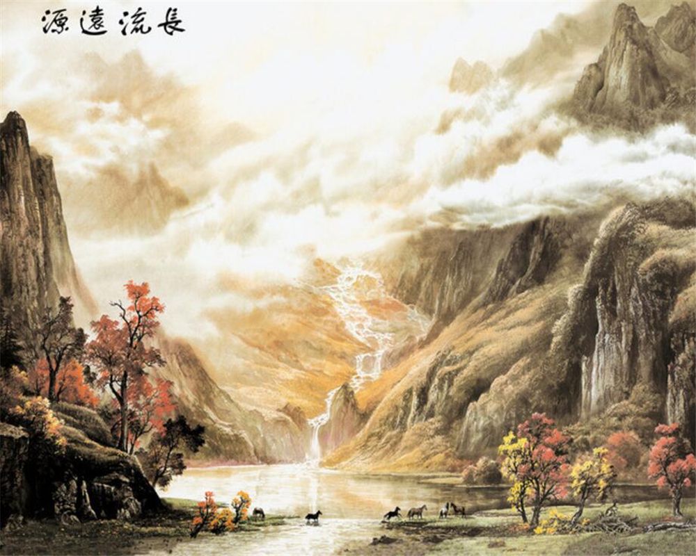 Chinese Landscape Painting Wallpapers