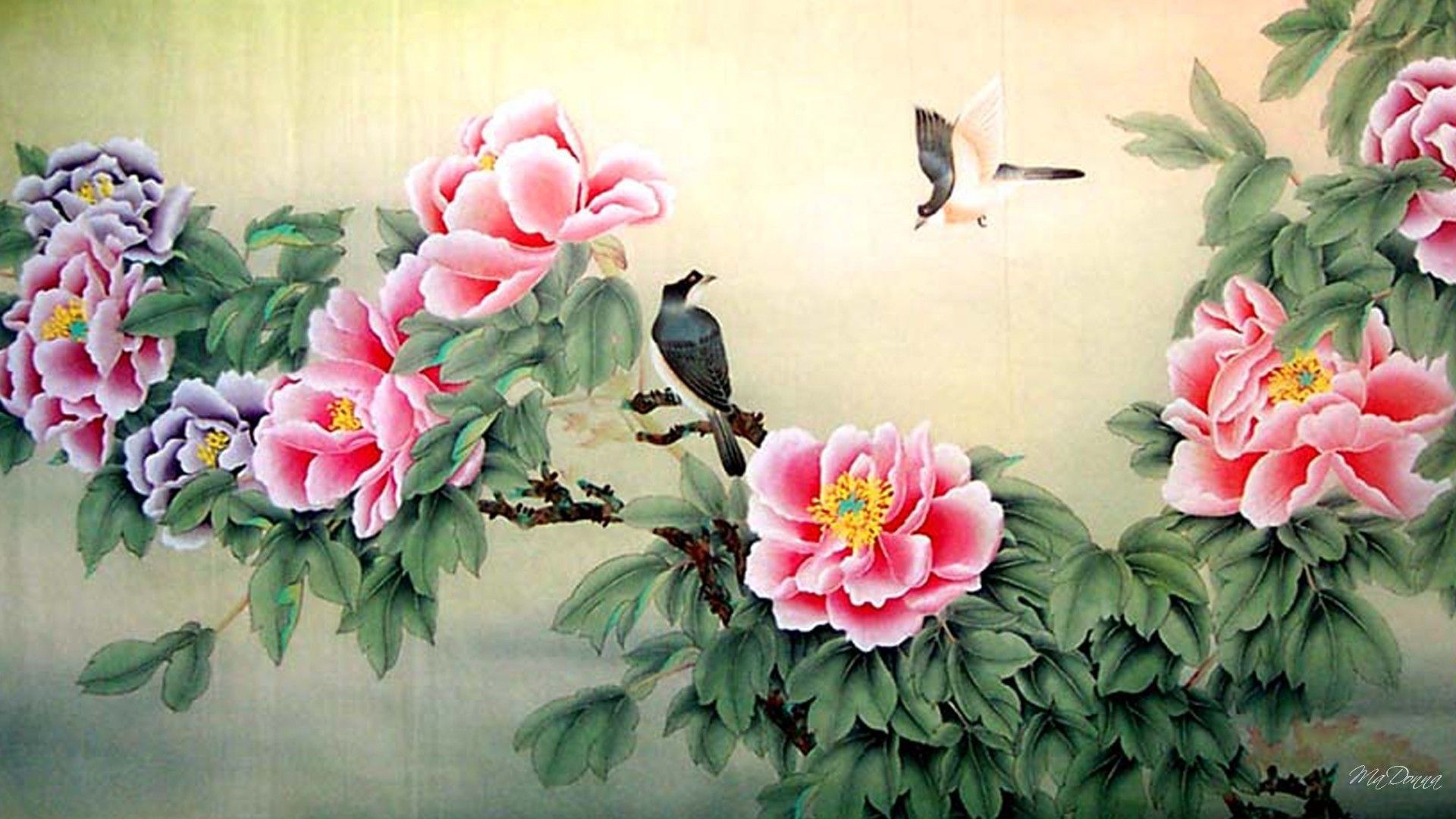 Chinese Water Colors Wallpapers