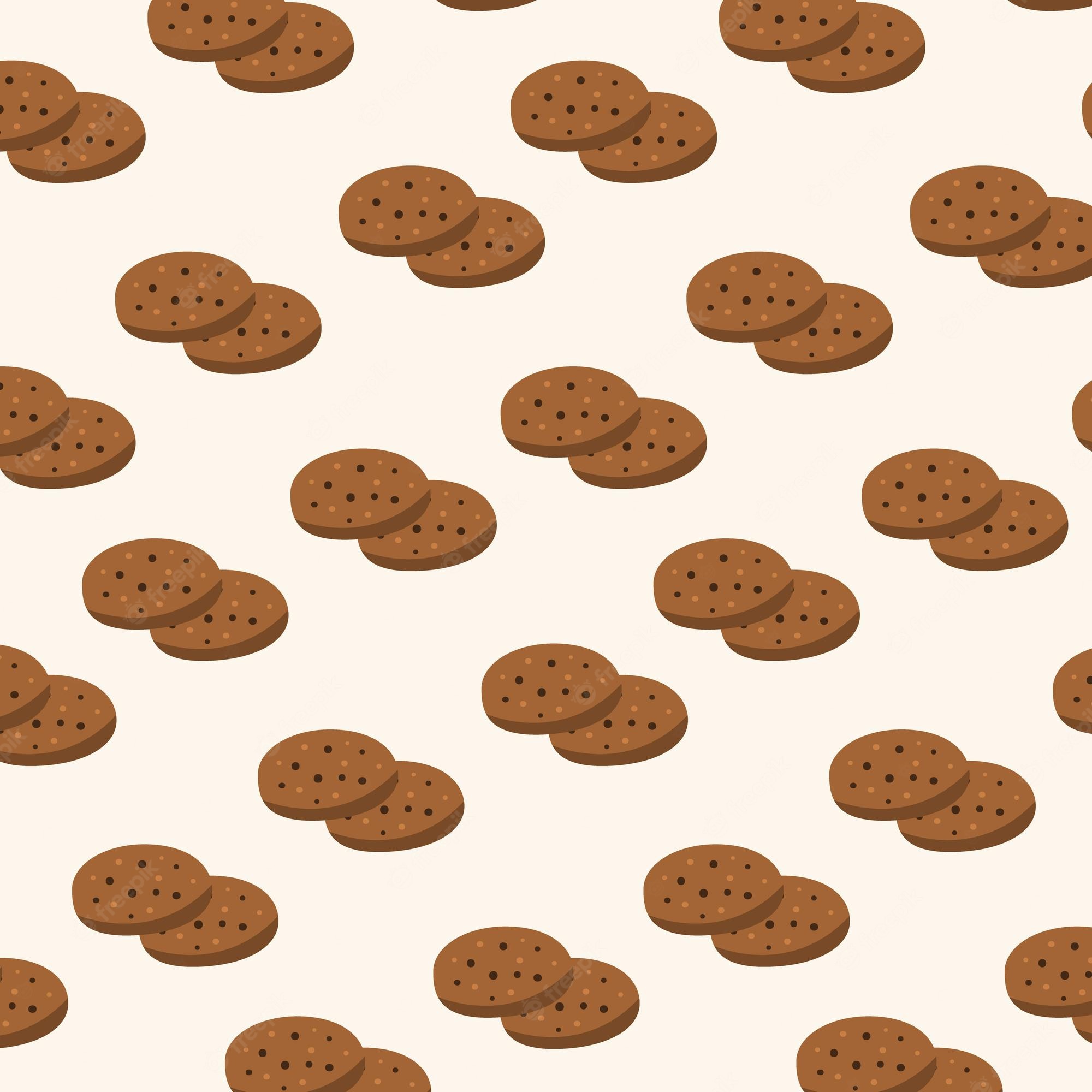 Chocolate Chip Cookie Cute Cookie Wallpapers