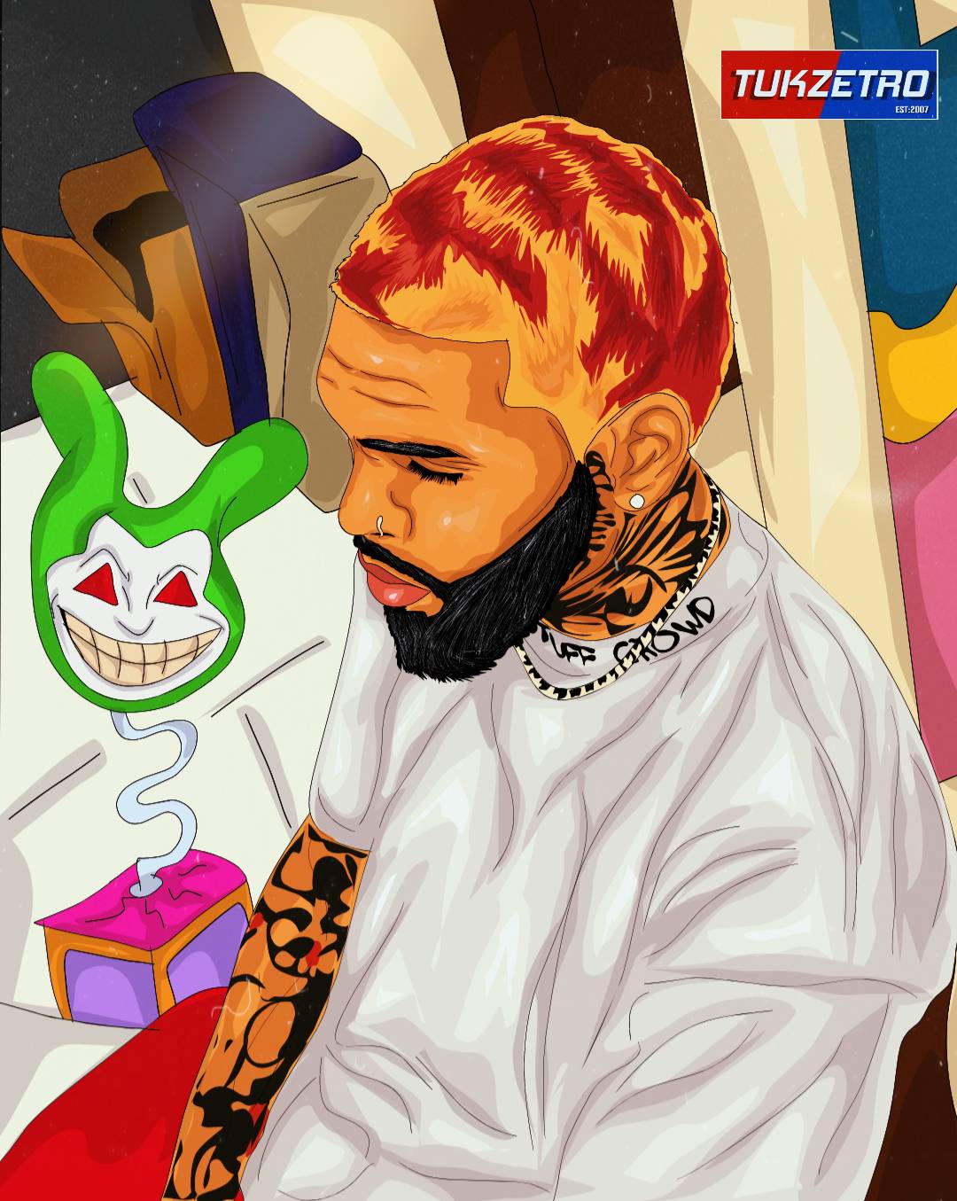 Chris Brown Cartoon Wallpapers