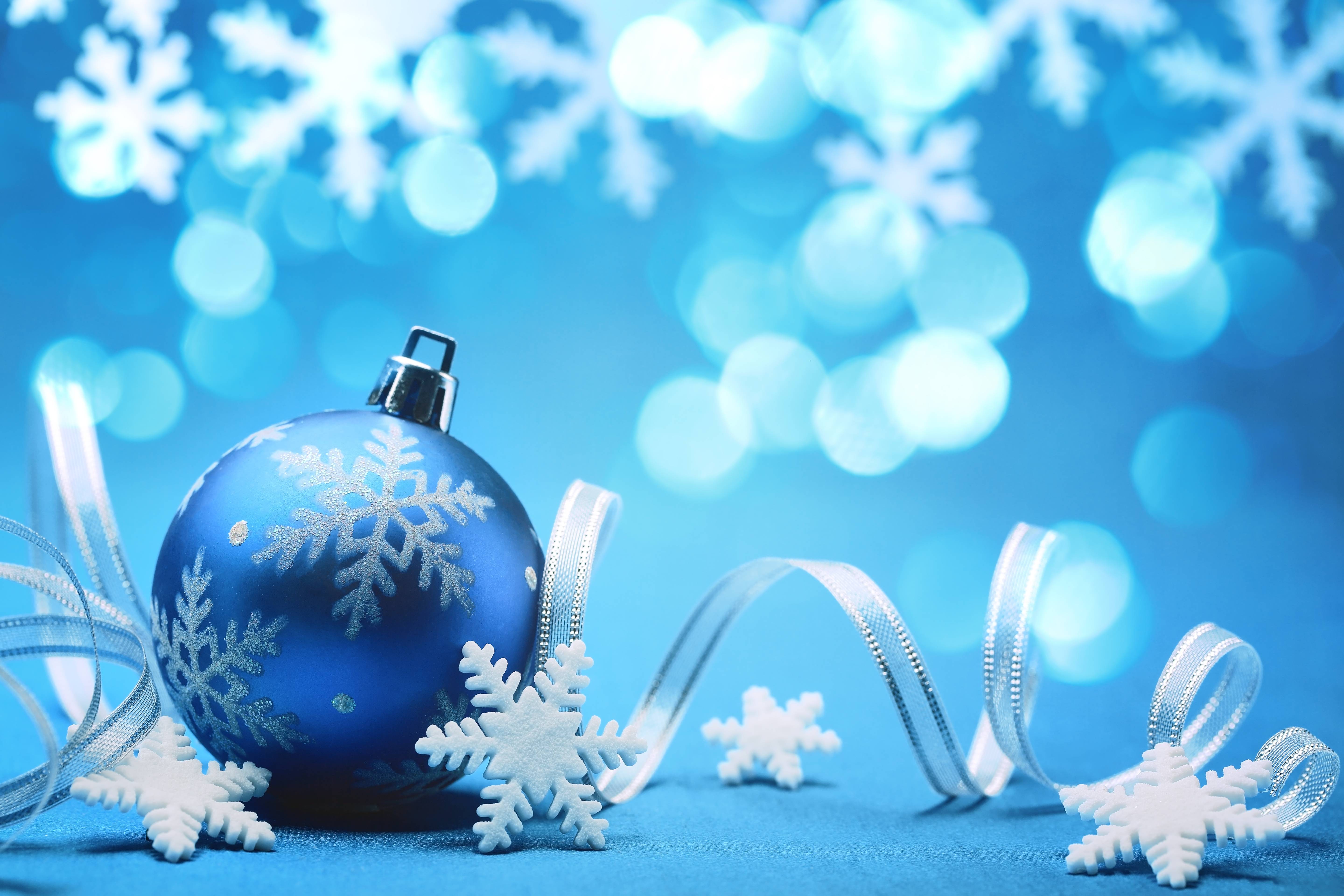 Christmas Blue Wallpapers