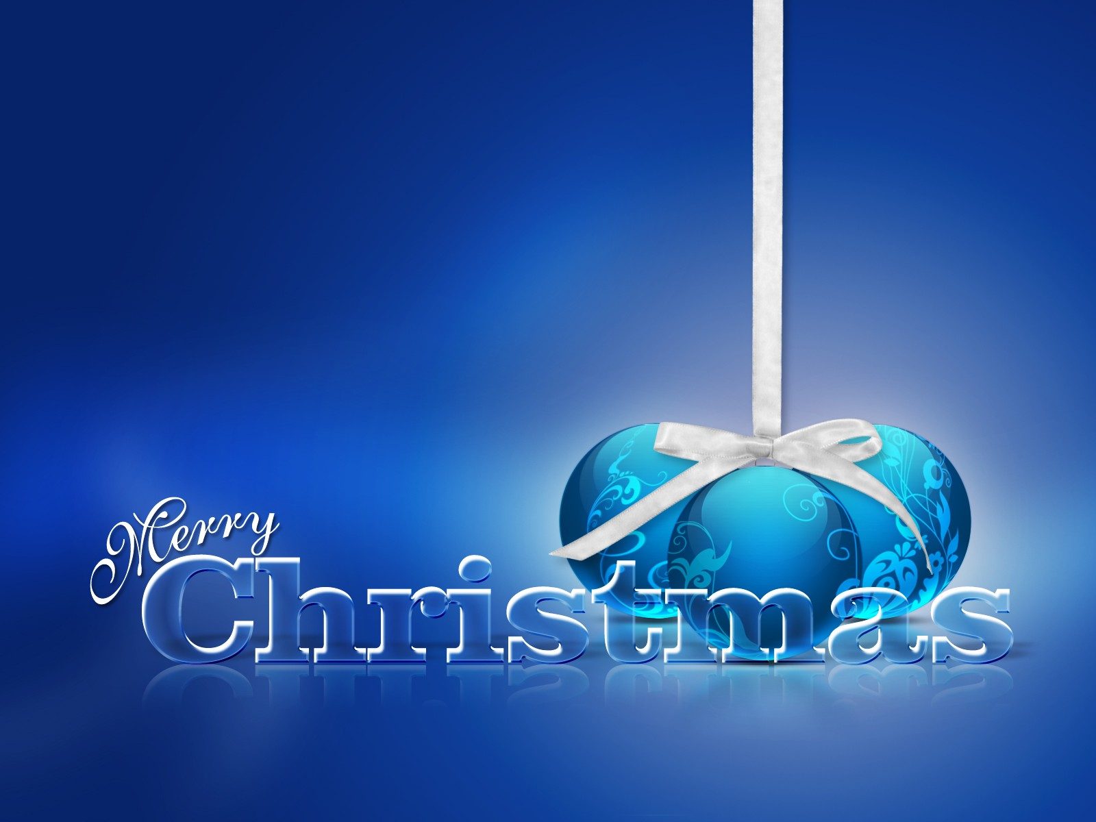 Christmas Blue Wallpapers