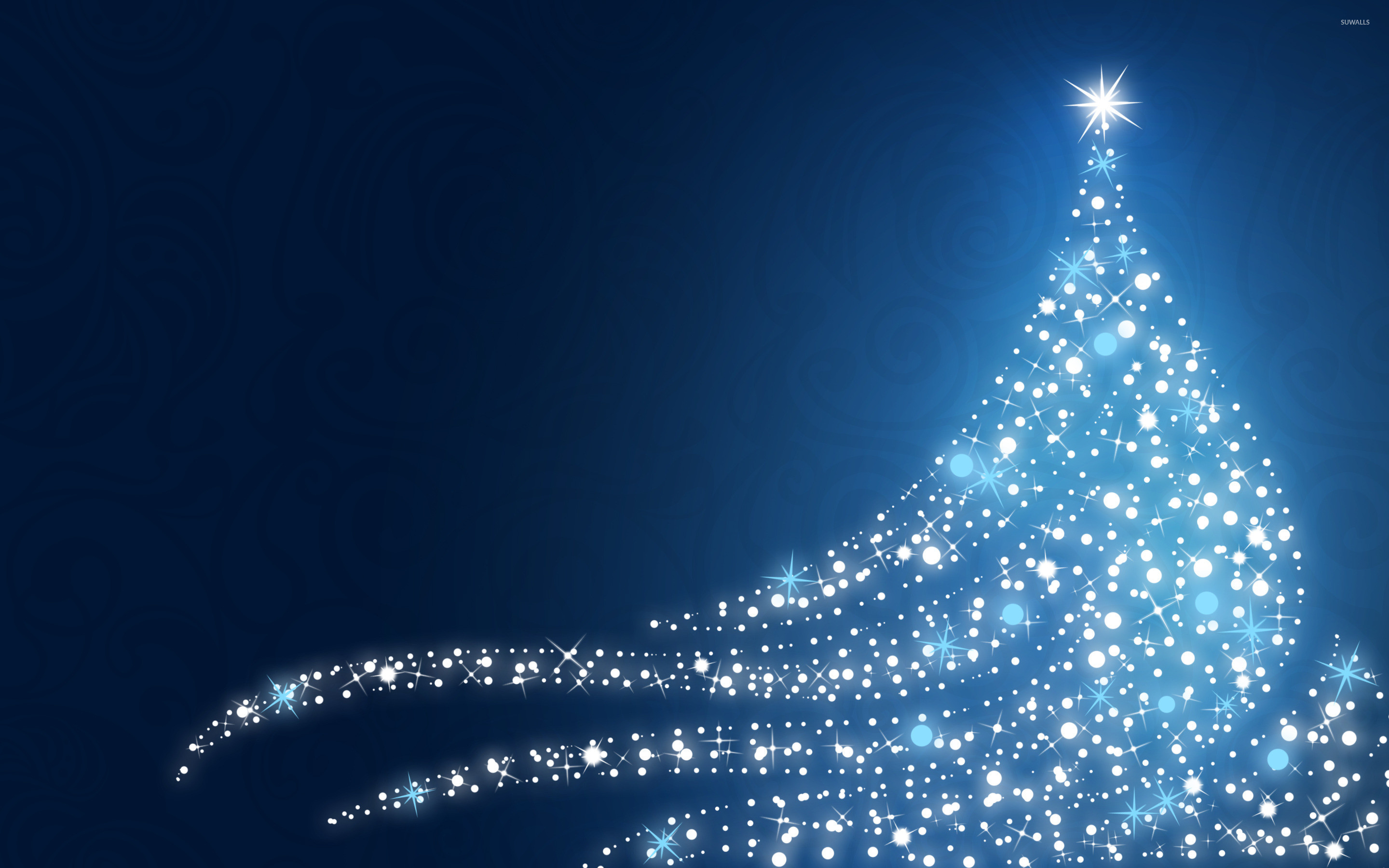 Christmas Blue Wallpapers