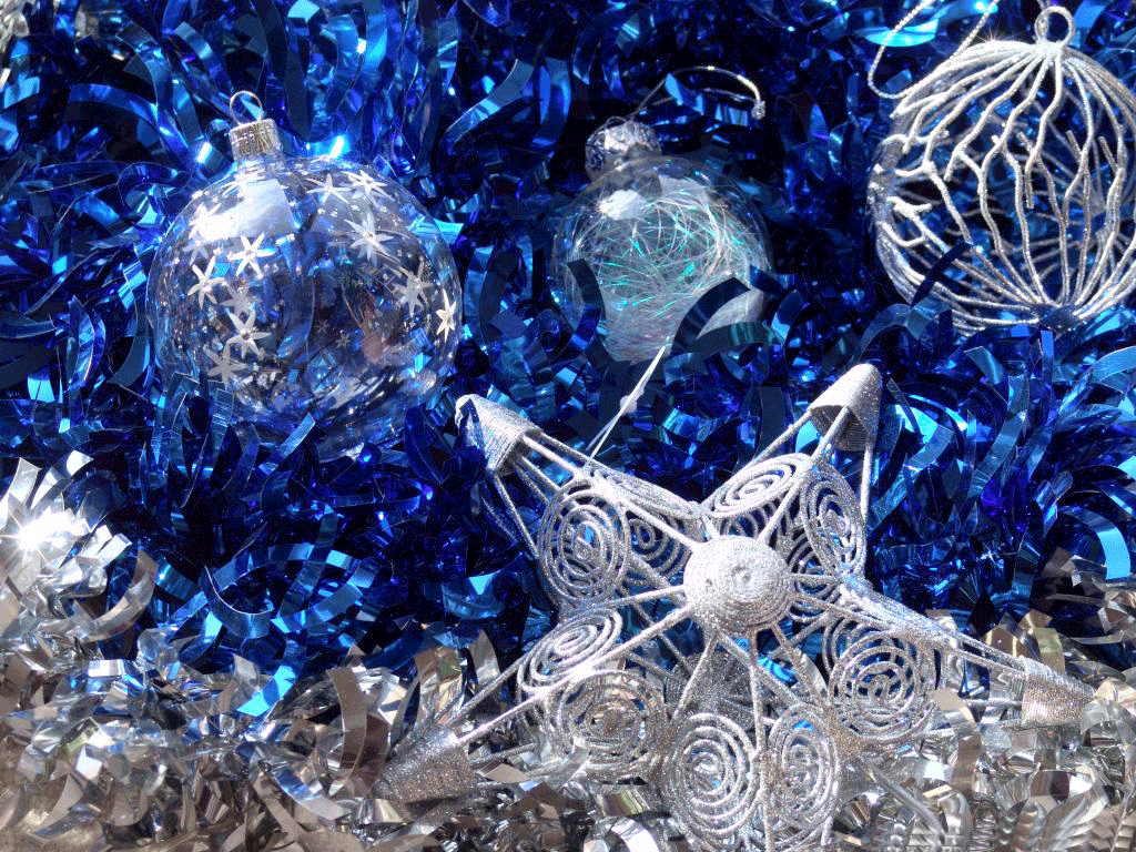 Christmas Blue Wallpapers