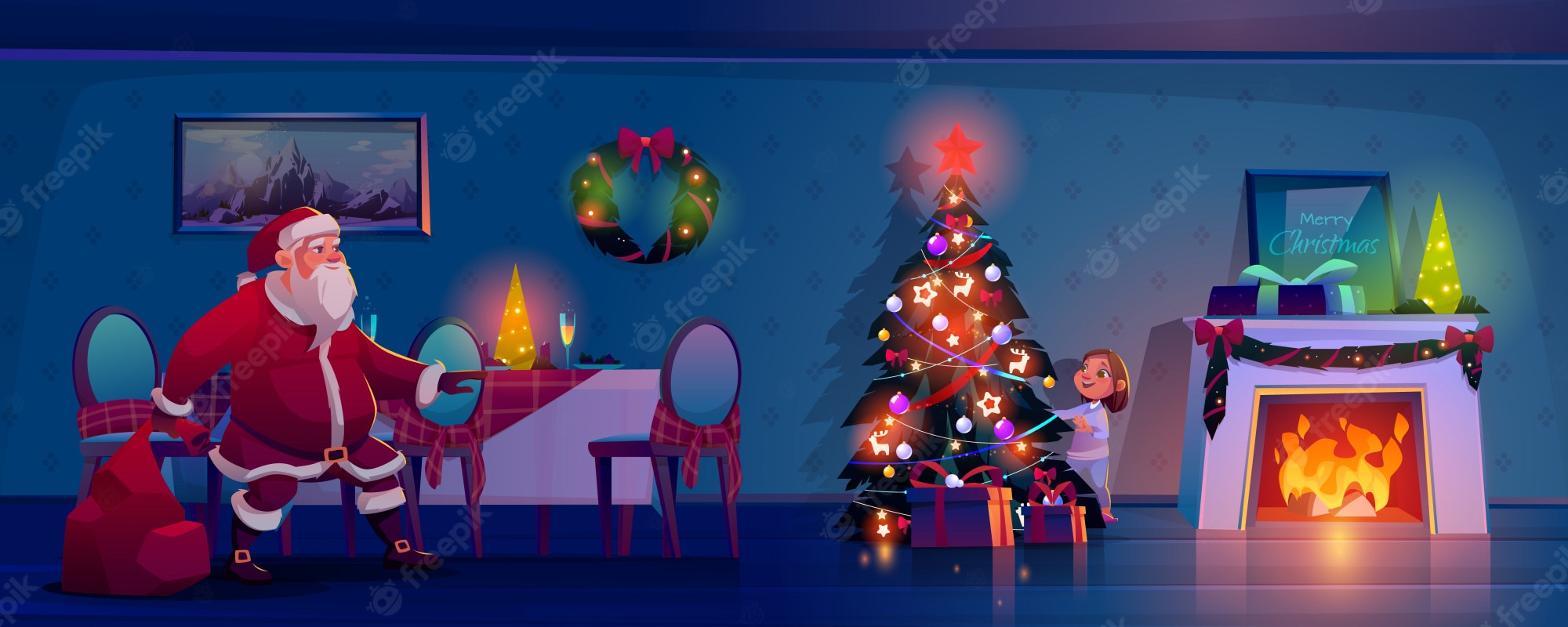 Christmas Cartoon Classic Wallpapers