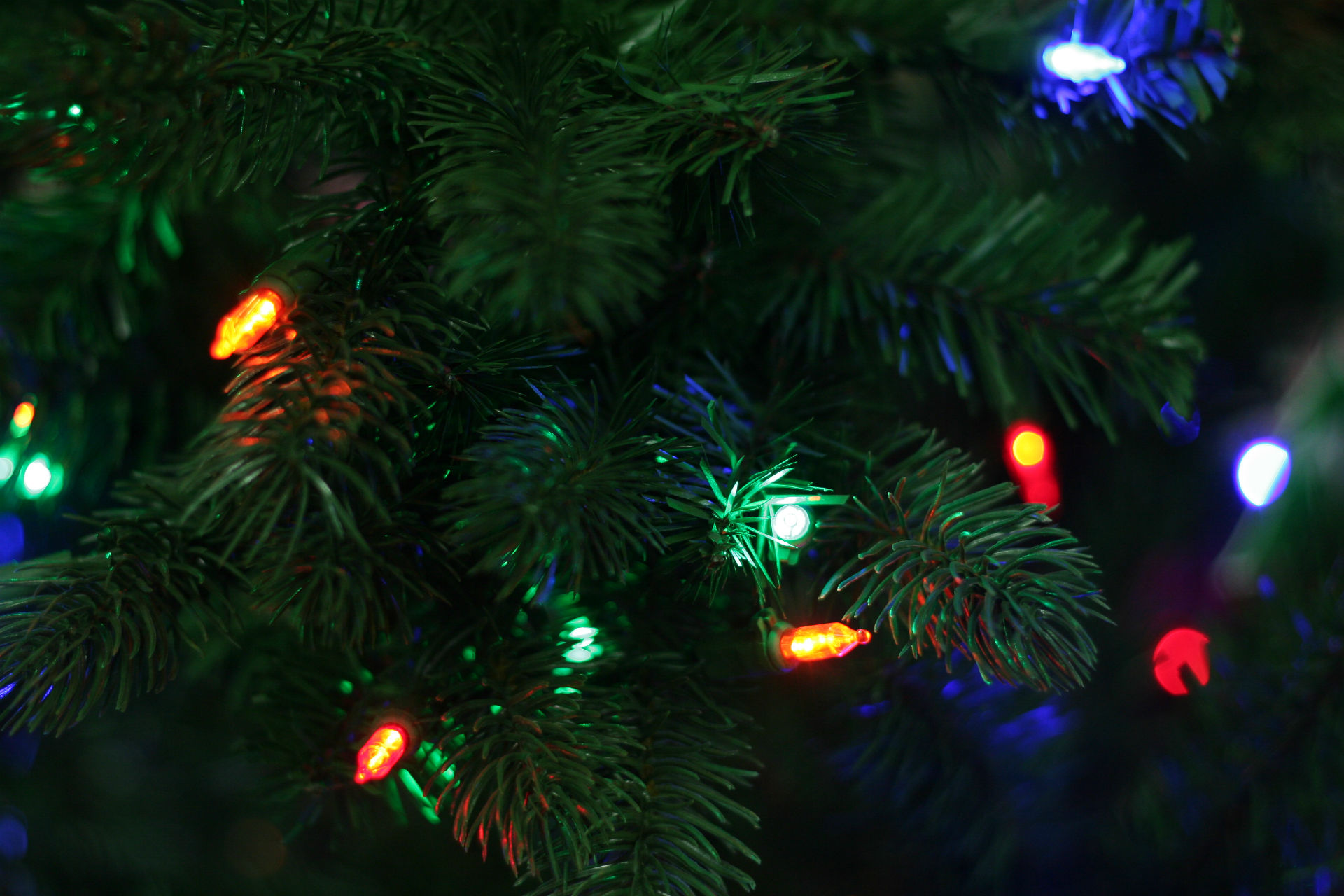 Christmas Lights 1920X1080 Wallpapers