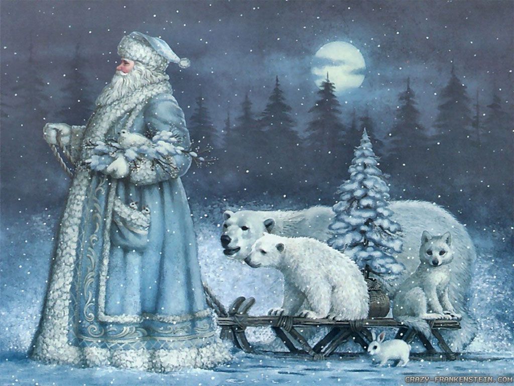 Christmas Polar Bear Wallpapers