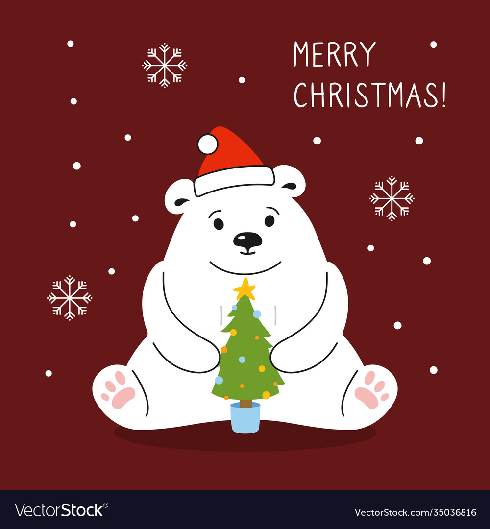 Christmas Polar Bear Wallpapers