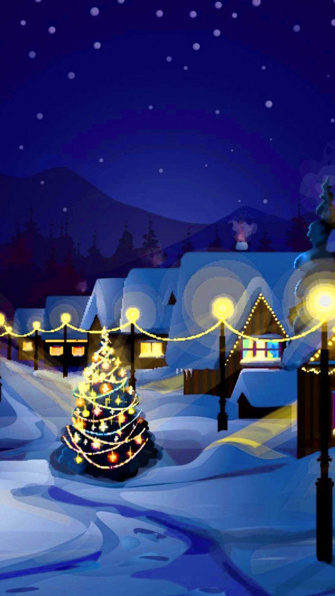 Christmas Village Hd Wallpapers