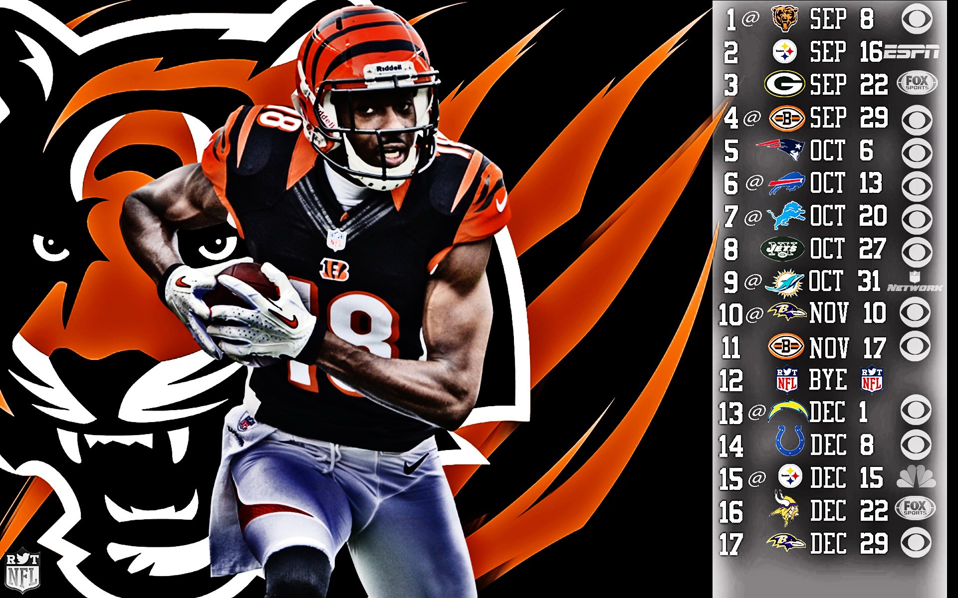 Cincinnati Bengals Screen Savers Wallpapers