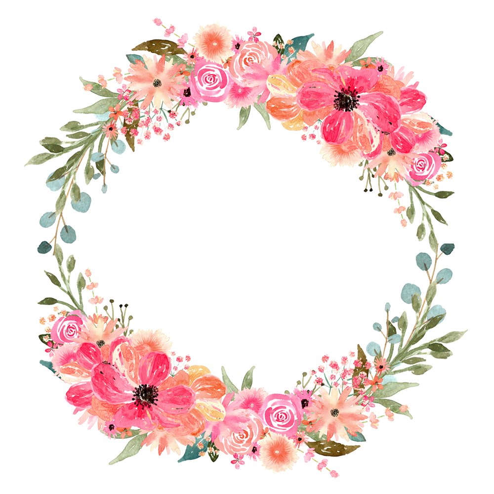 Circle With Flowers Wallpapers