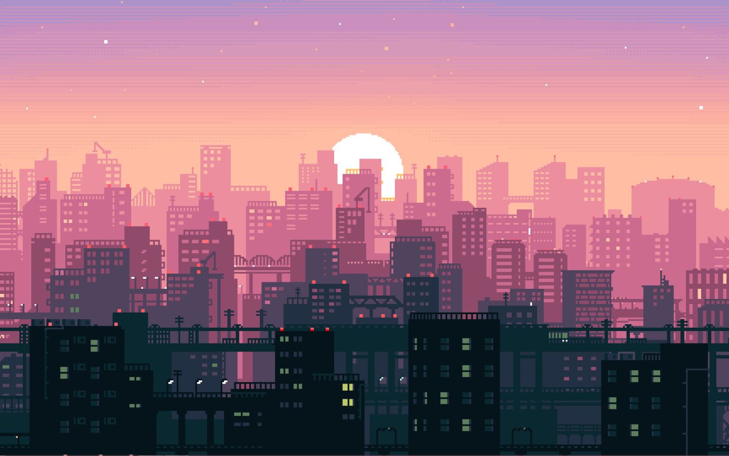 City Illustration Wallpapers