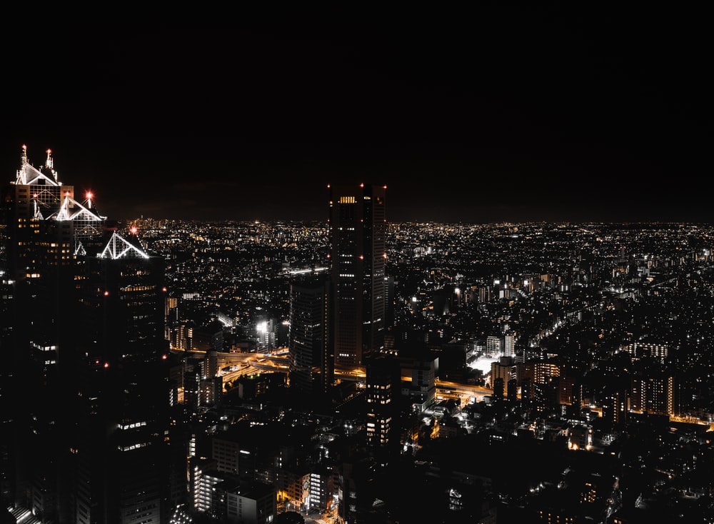 City Night Skyline Wallpapers