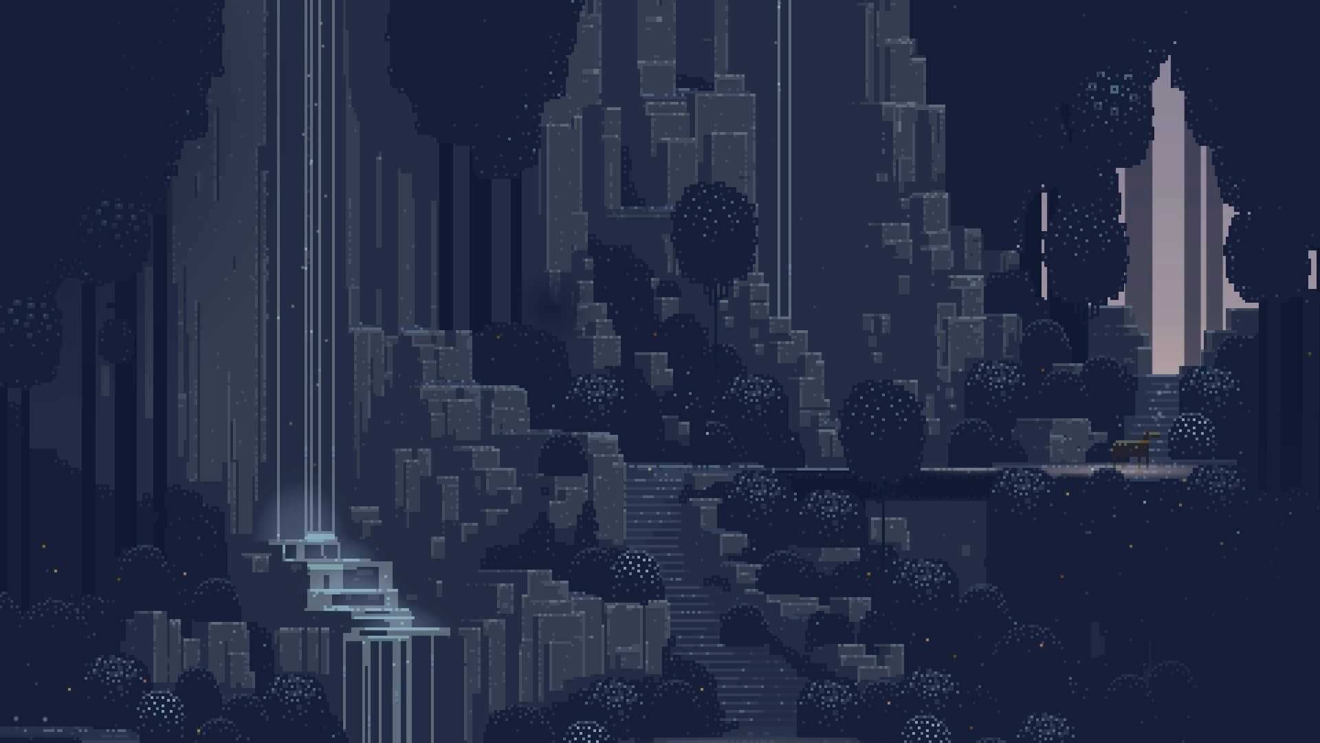 City Pixel Art Wallpapers