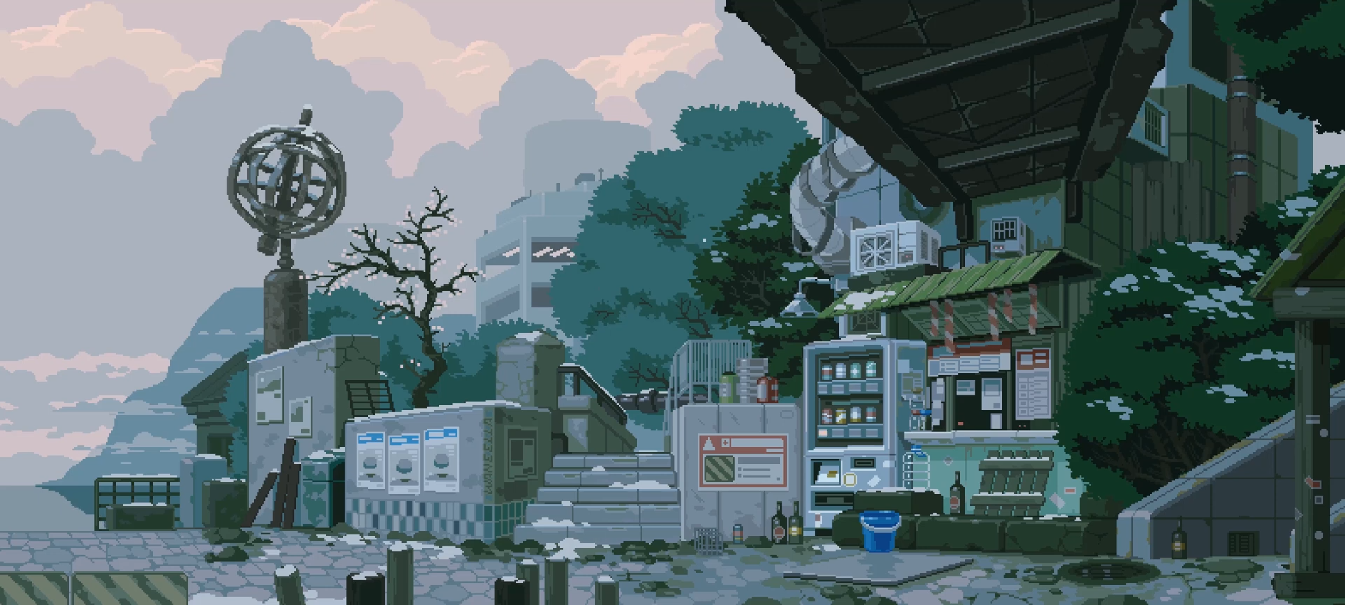 City Pixel Art Wallpapers