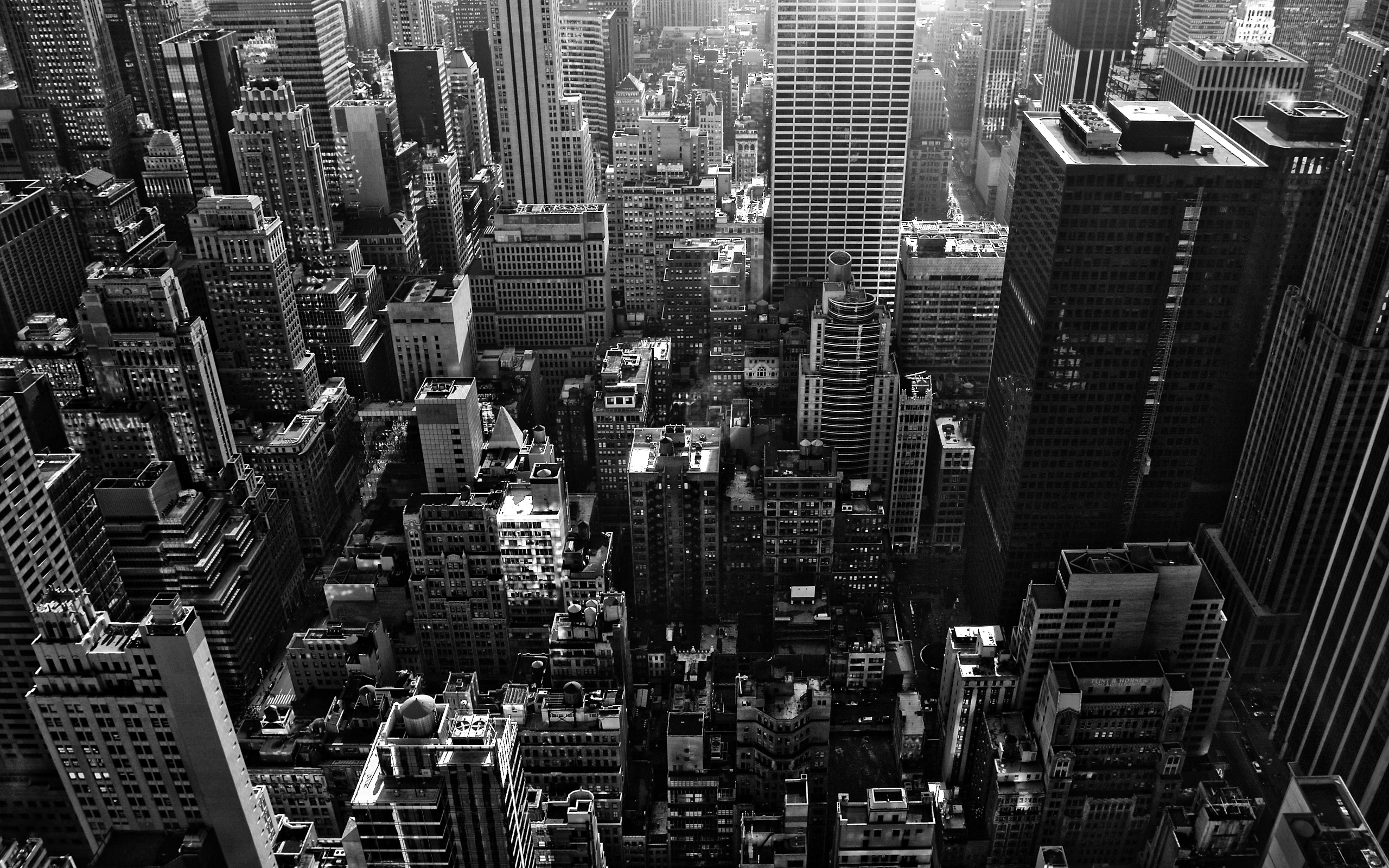 City Street Black And White Wallpapers