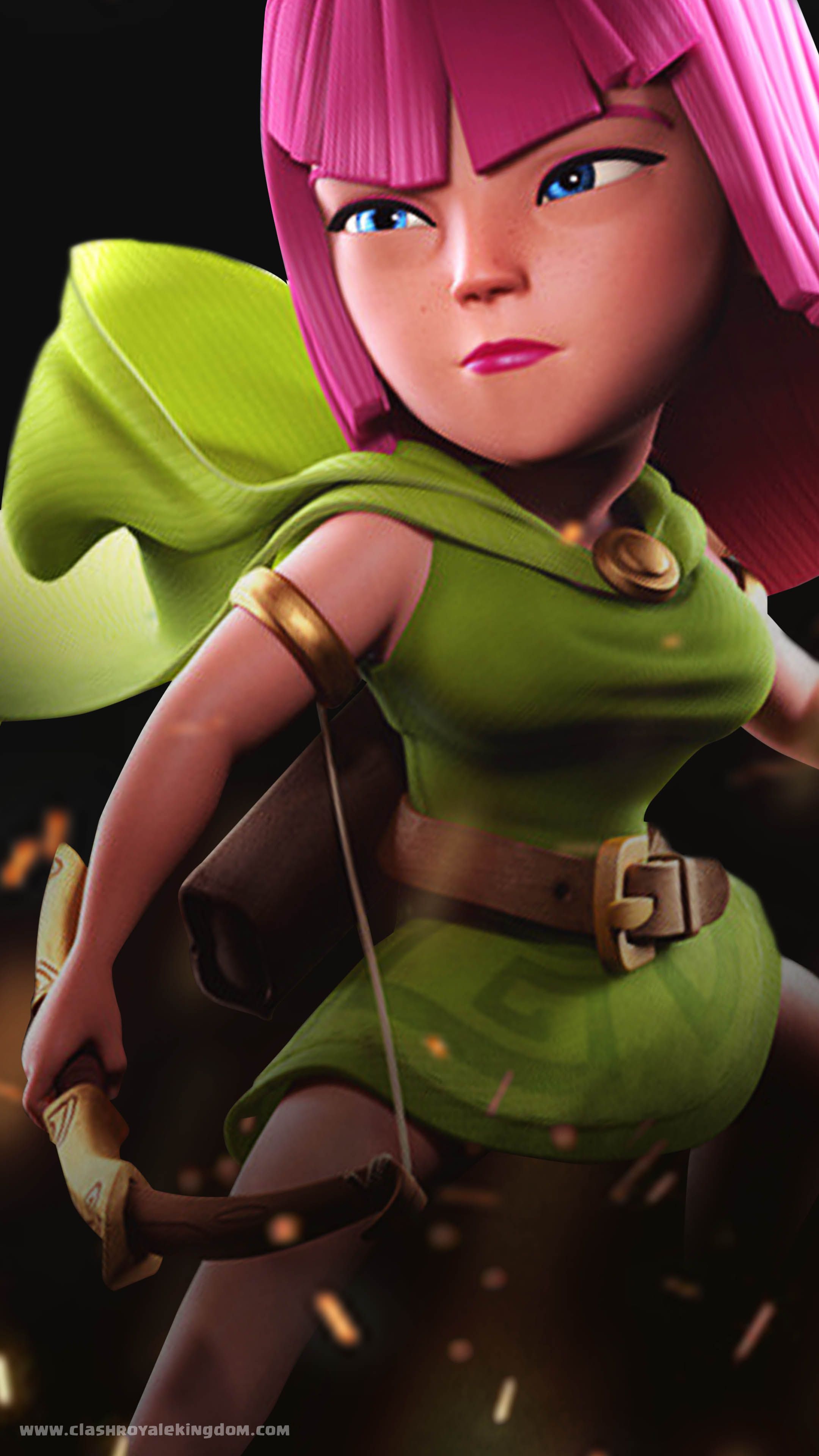 Clash Royale Princess Png Wallpapers