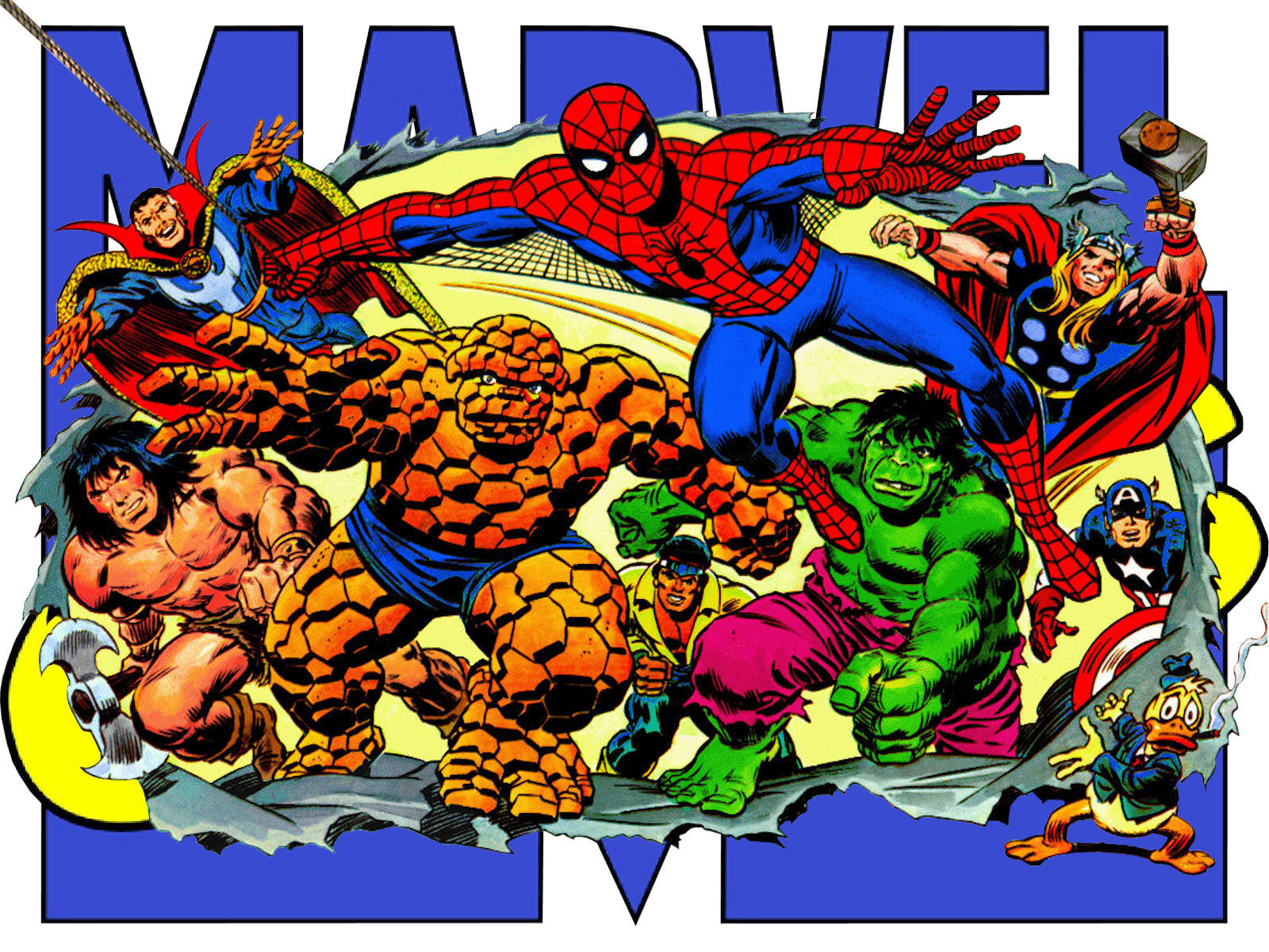 Classic Marvel Comics Wallpapers