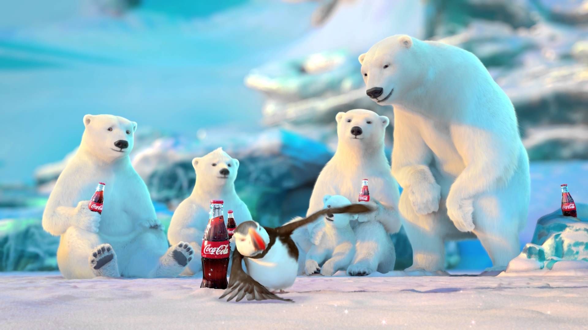 Coca Cola Polar Bear Wallpapers