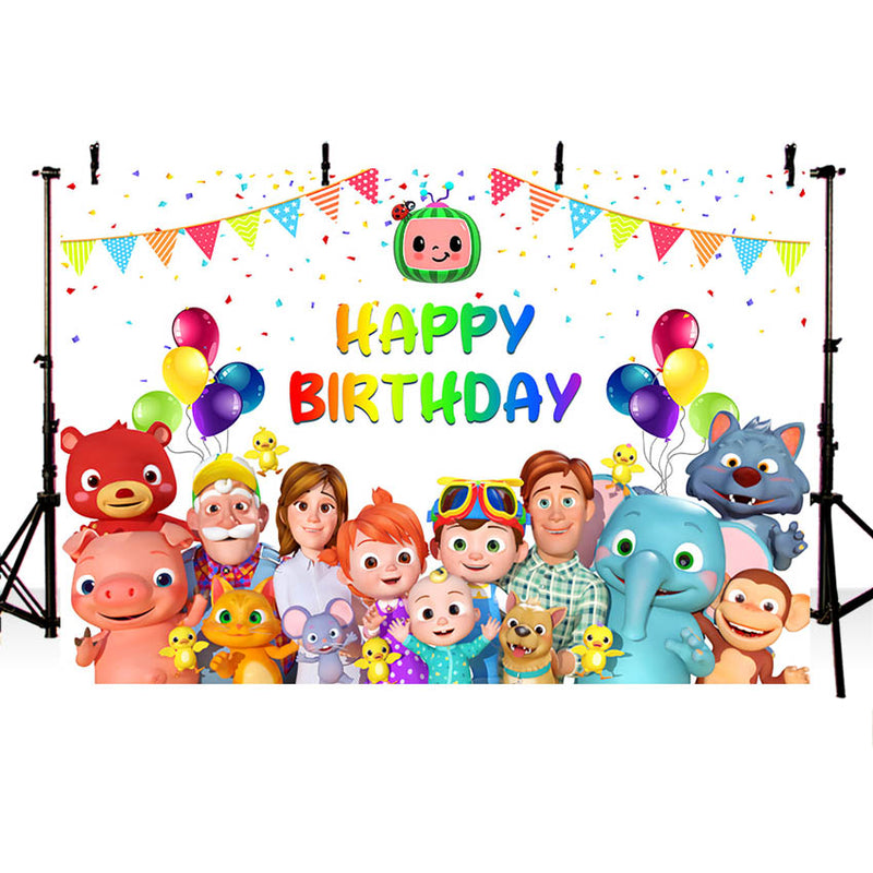 Cocomelon Happy Birthday Images Wallpapers