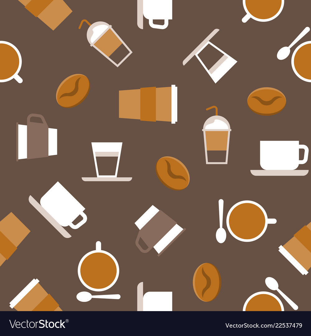 Coffee Pattern Wallpapers