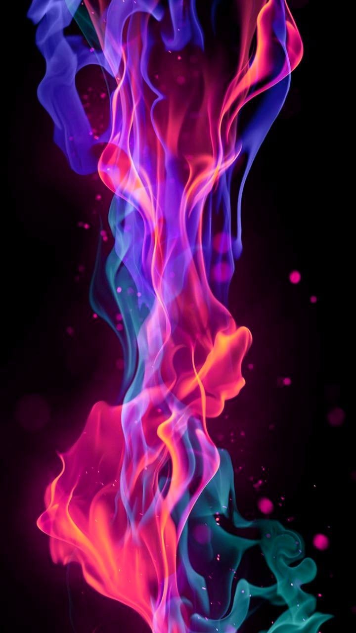 Colorful Fire Cool Wallpapers