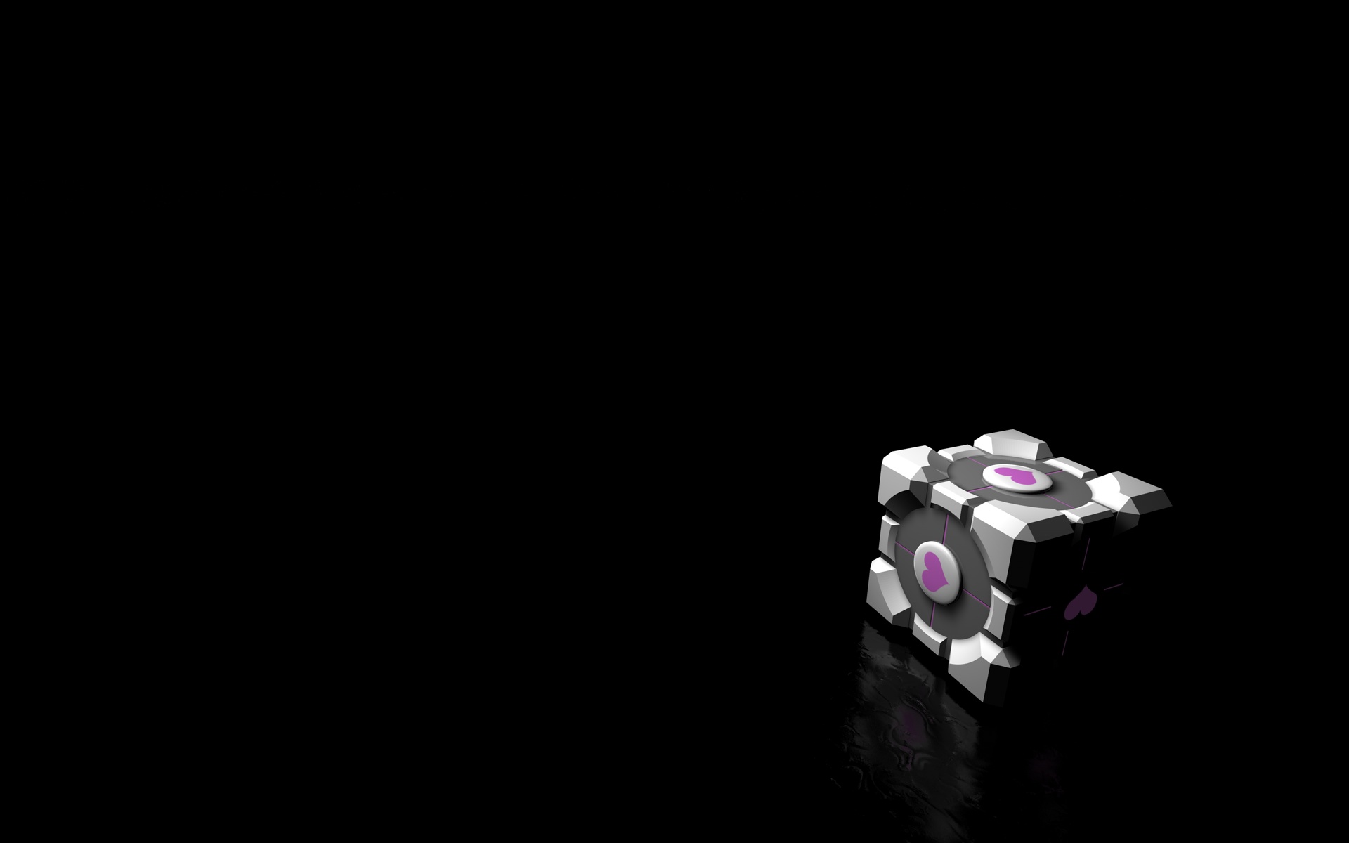 Companion Cube Wallpapers