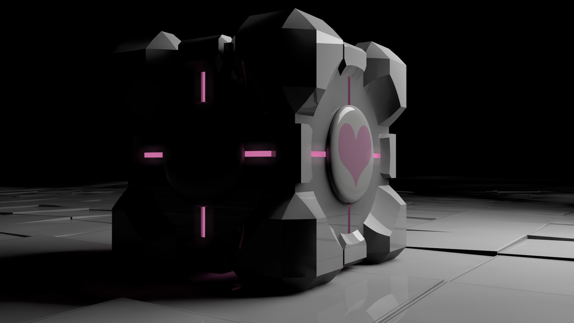 Companion Cube Wallpapers