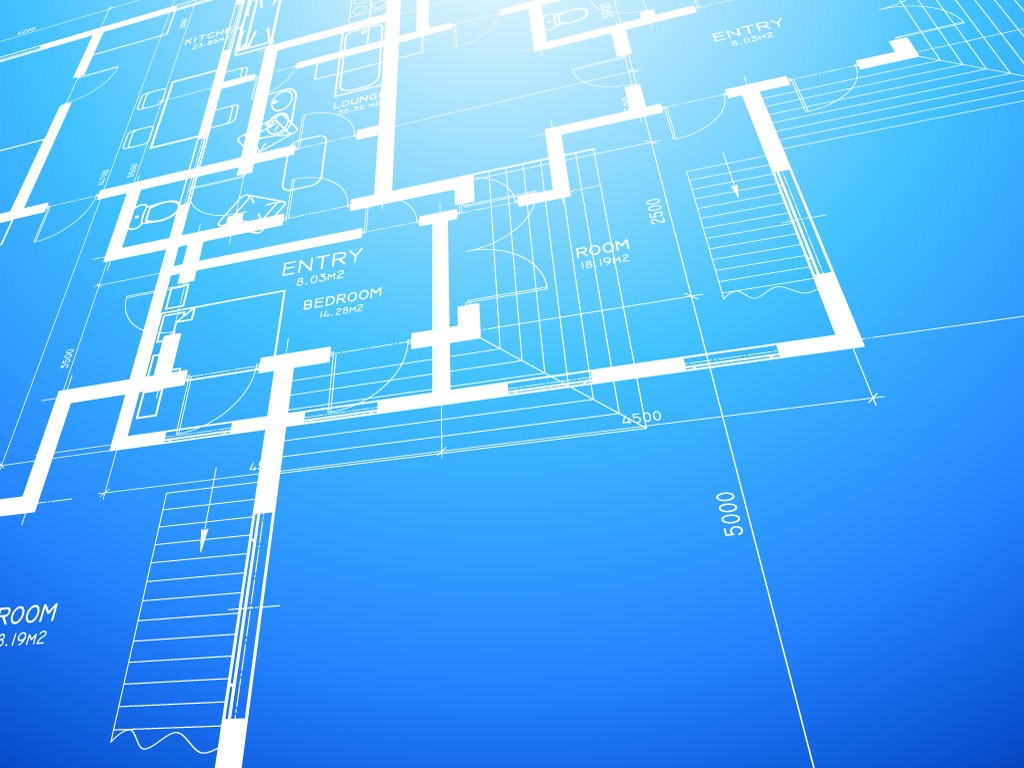 Construction Blueprint Wallpapers