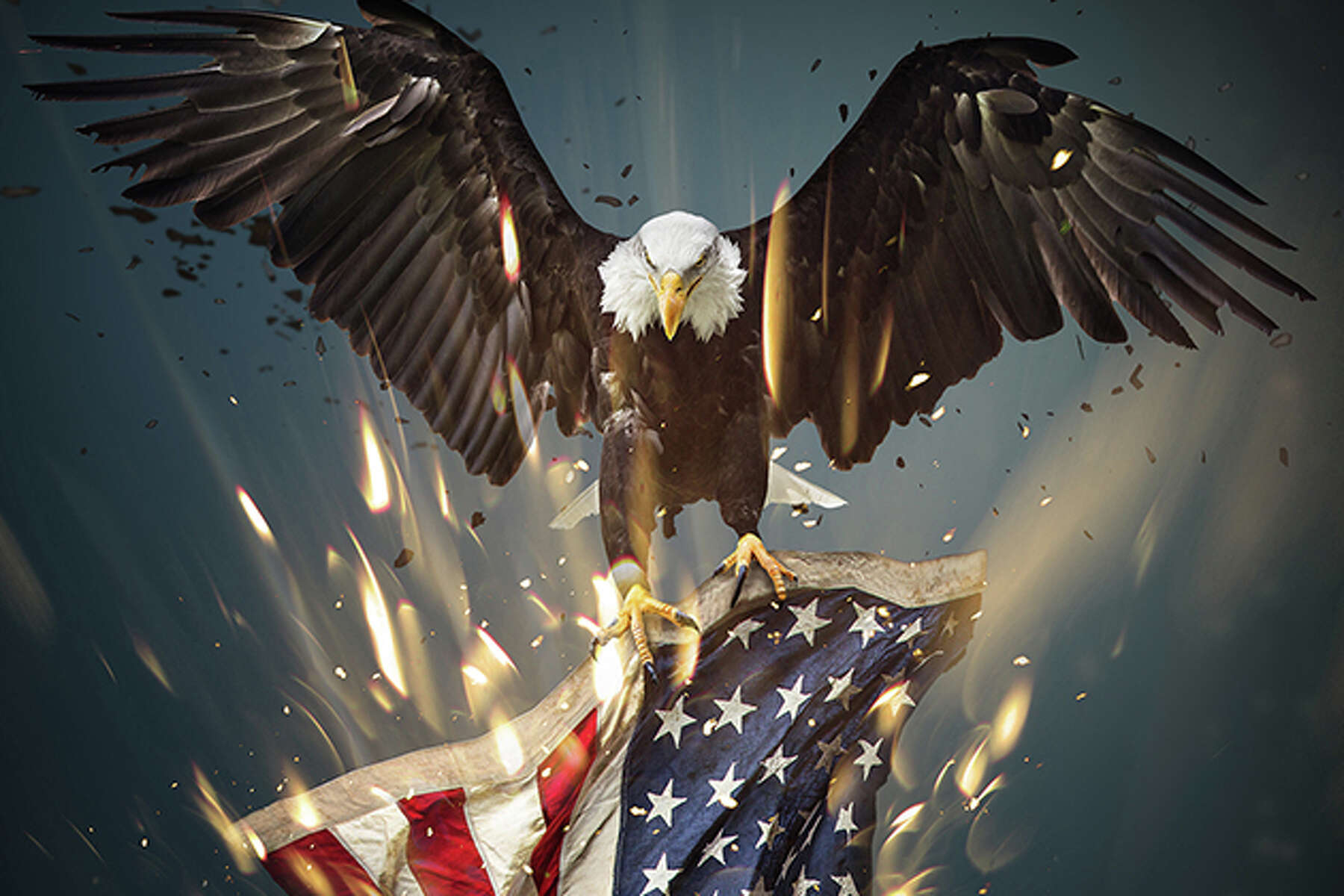 Cool American Flag Eagle Wallpapers