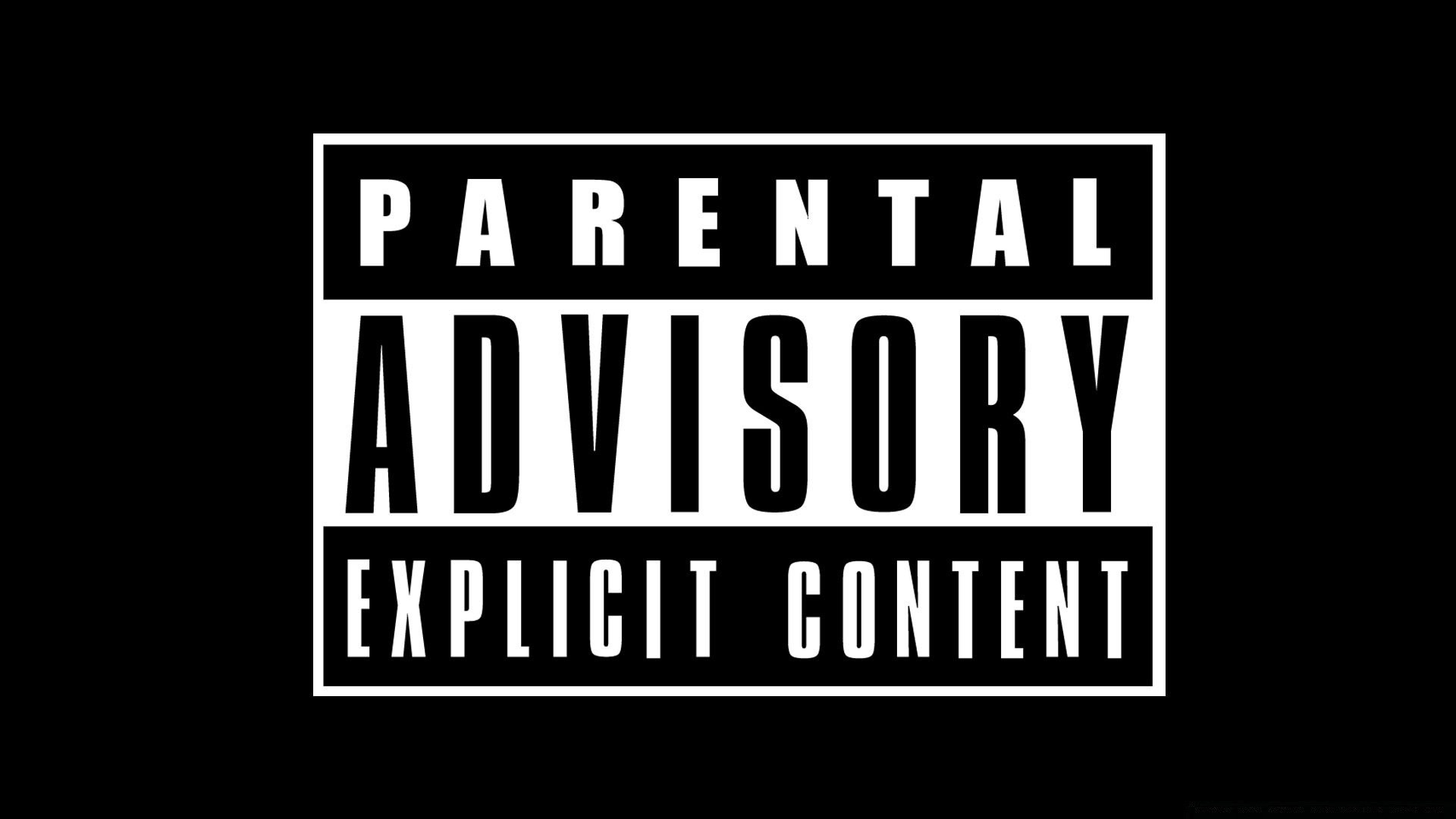 Cool Parental Advisory Logo Wallpapers