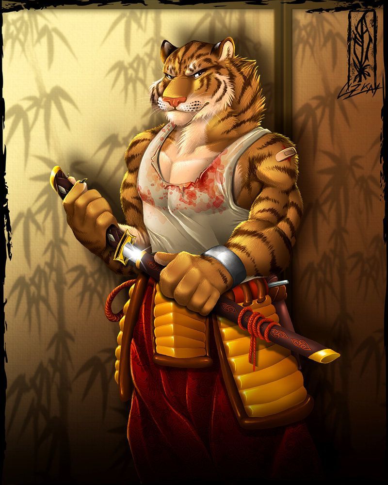 Cool Tiger Warrior Wallpapers