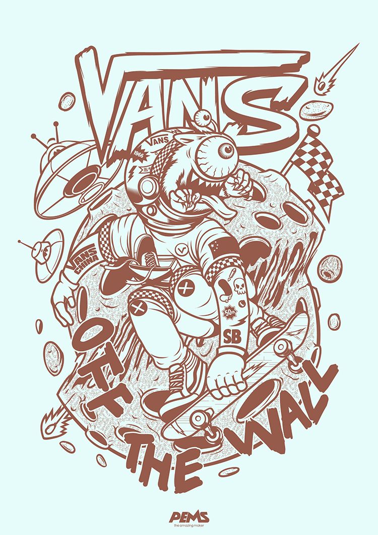 Cool Vans Logo Drawing Wallpapers